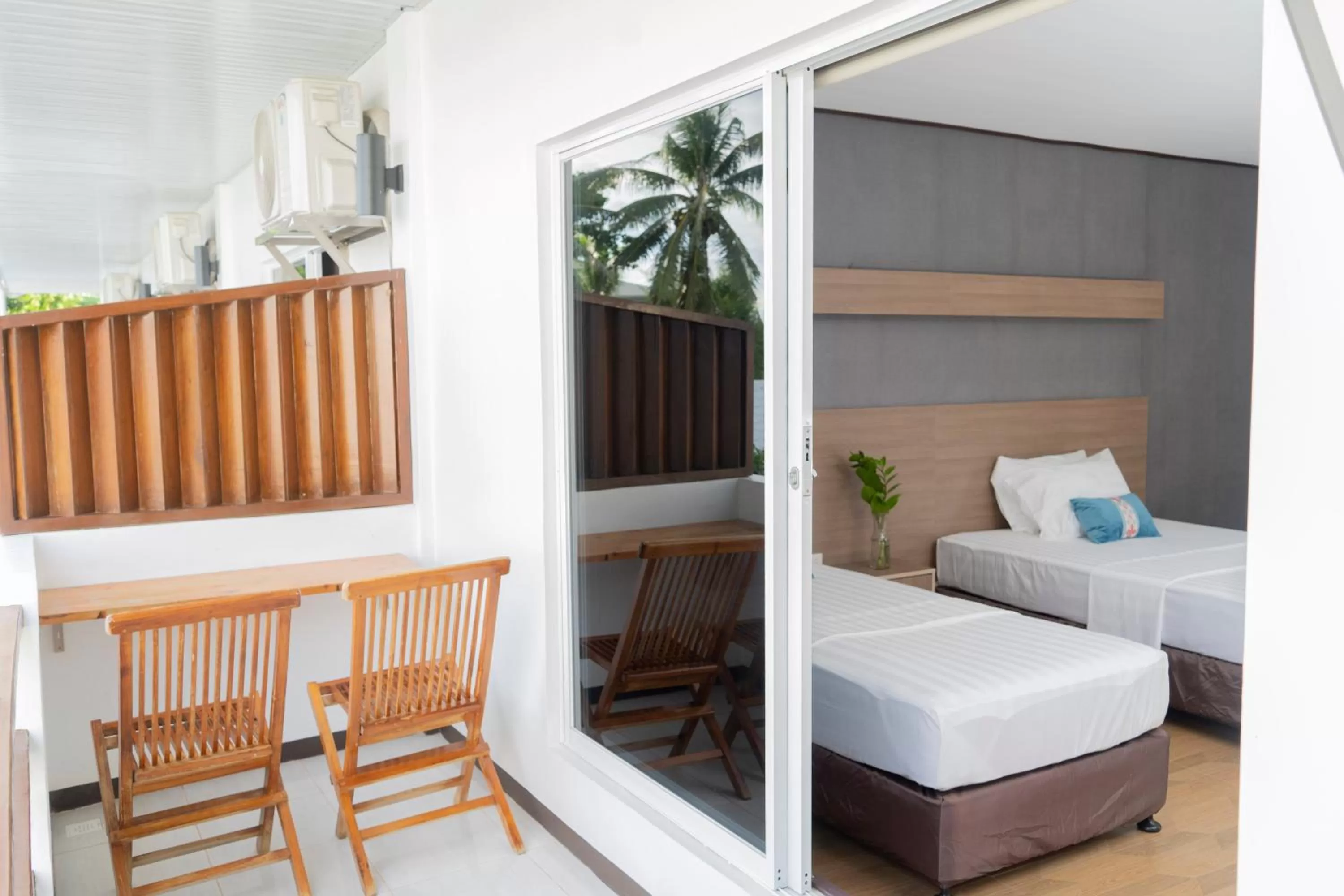 View (from property/room), Bed in Espacio Resort Bohol