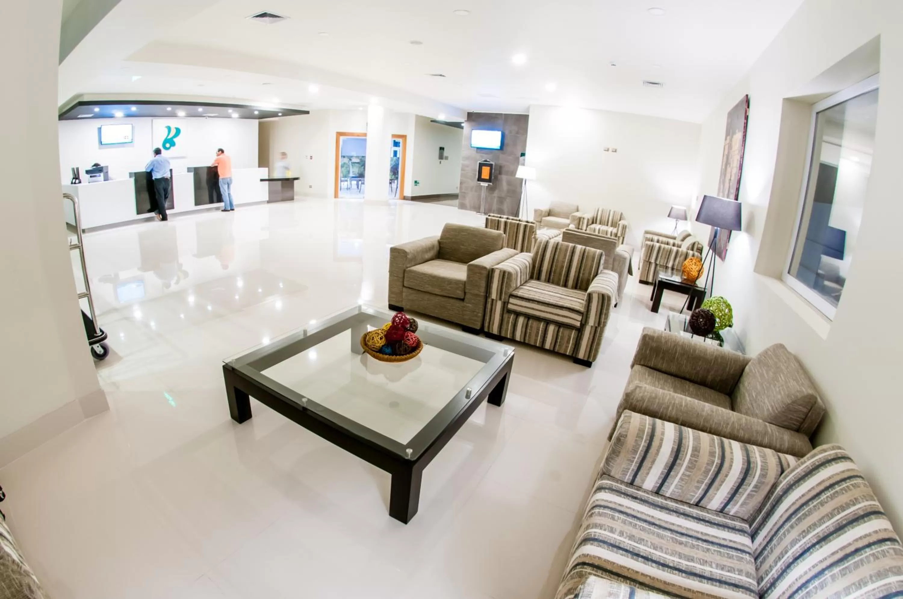 Lobby or reception in Hotel Diego de Almagro Curicó