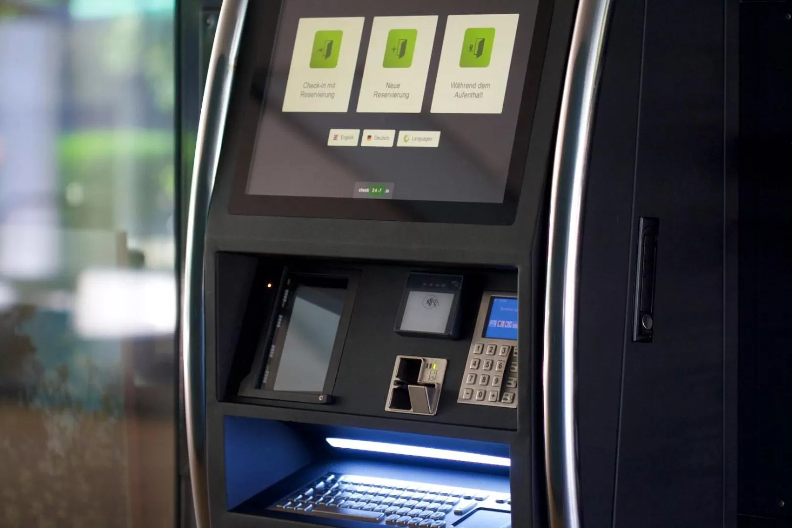 Lobby or reception in Motel Engel - self checkin