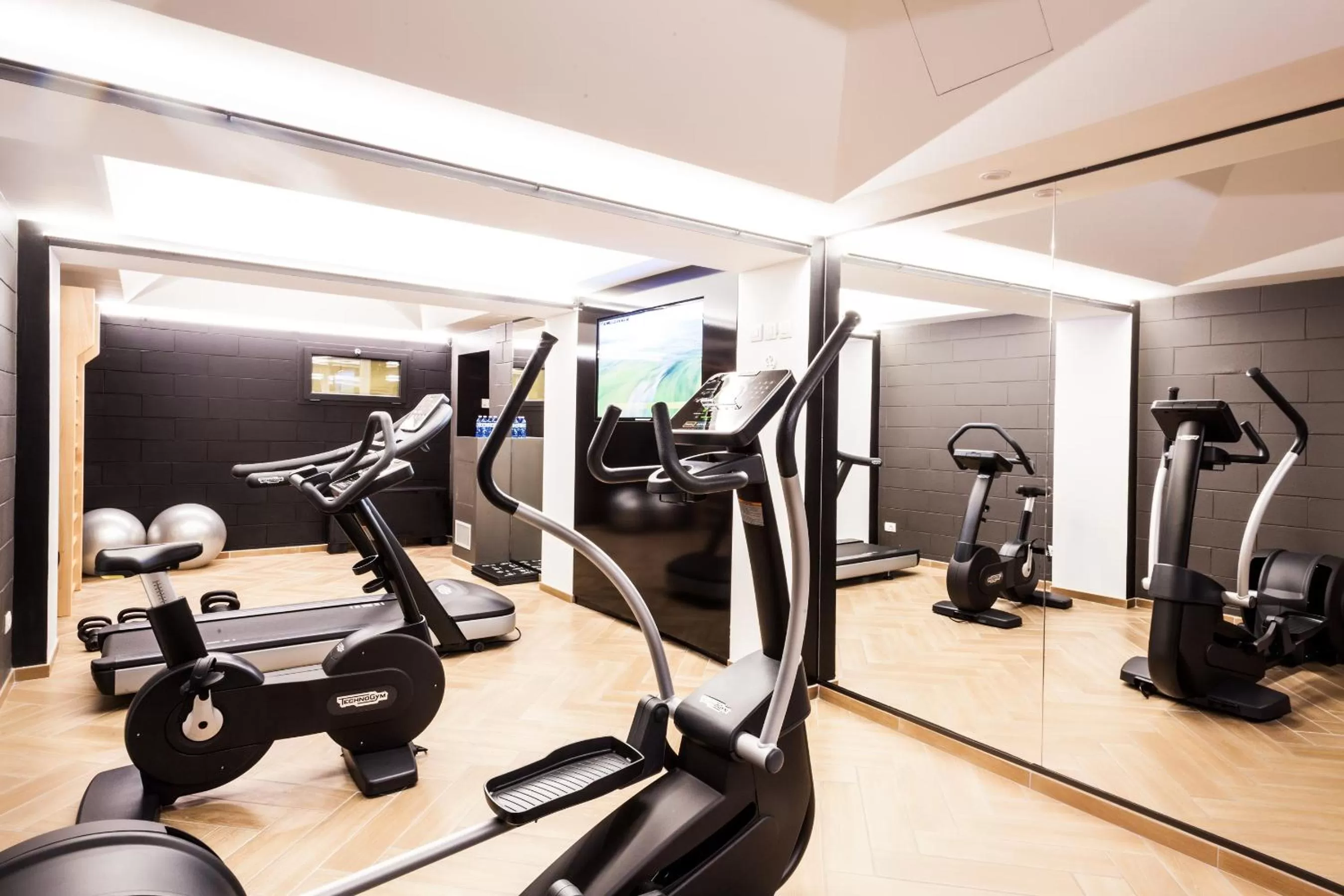 Fitness centre/facilities in Senato Hotel Milano