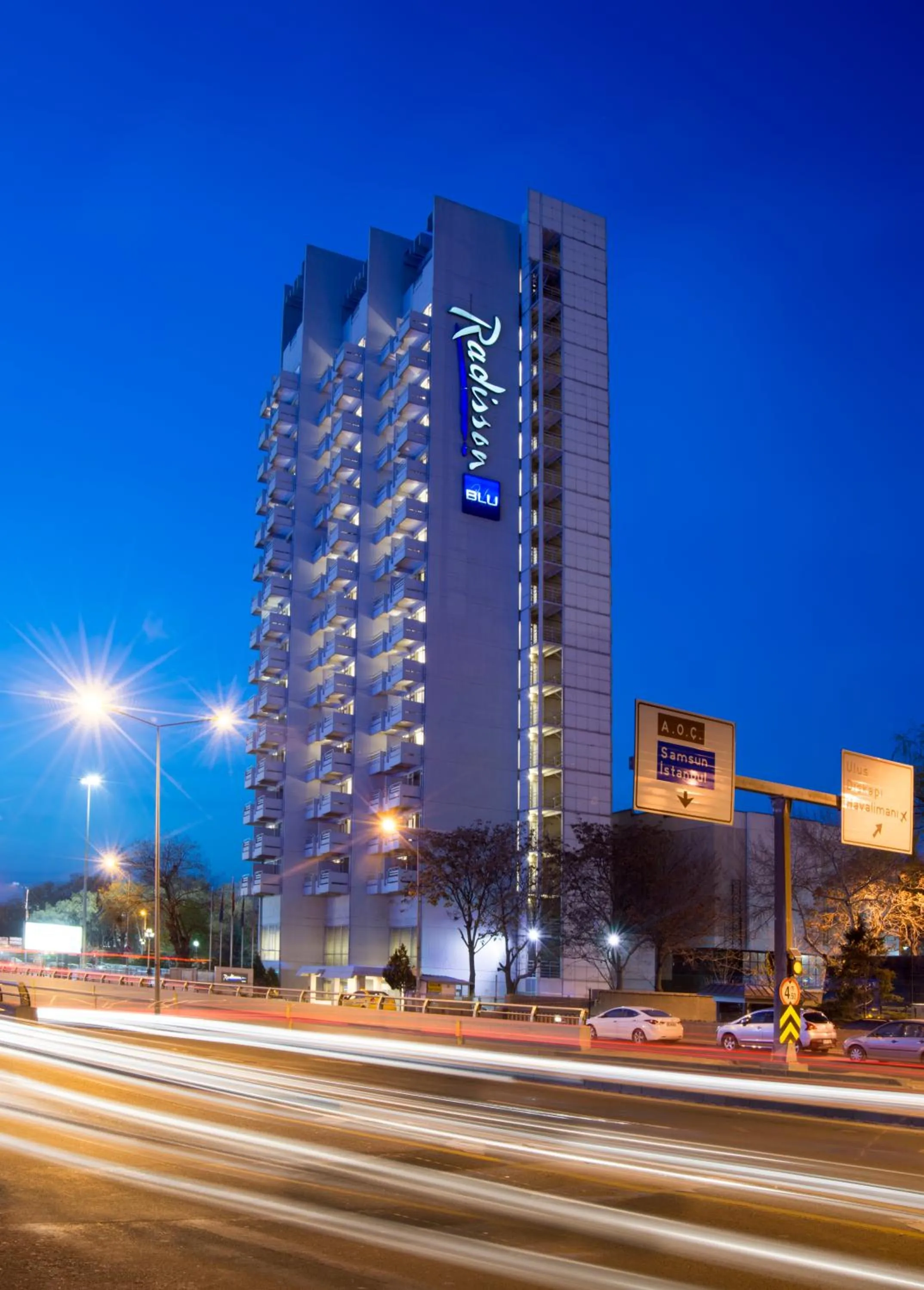 Facade/entrance in Radisson Blu Ankara