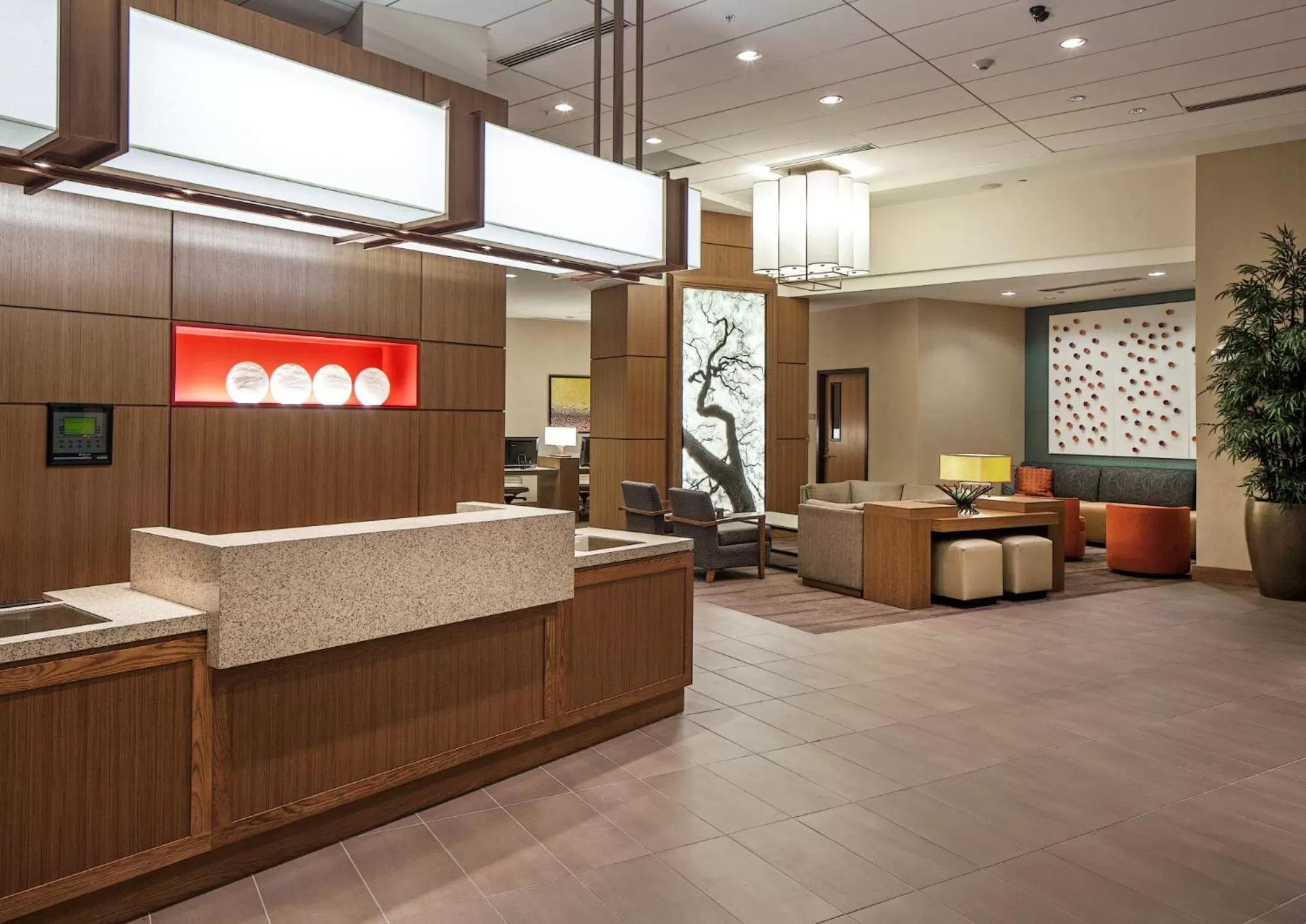 Lobby or reception in Hyatt Place Lincoln/Downtown-Haymarket
