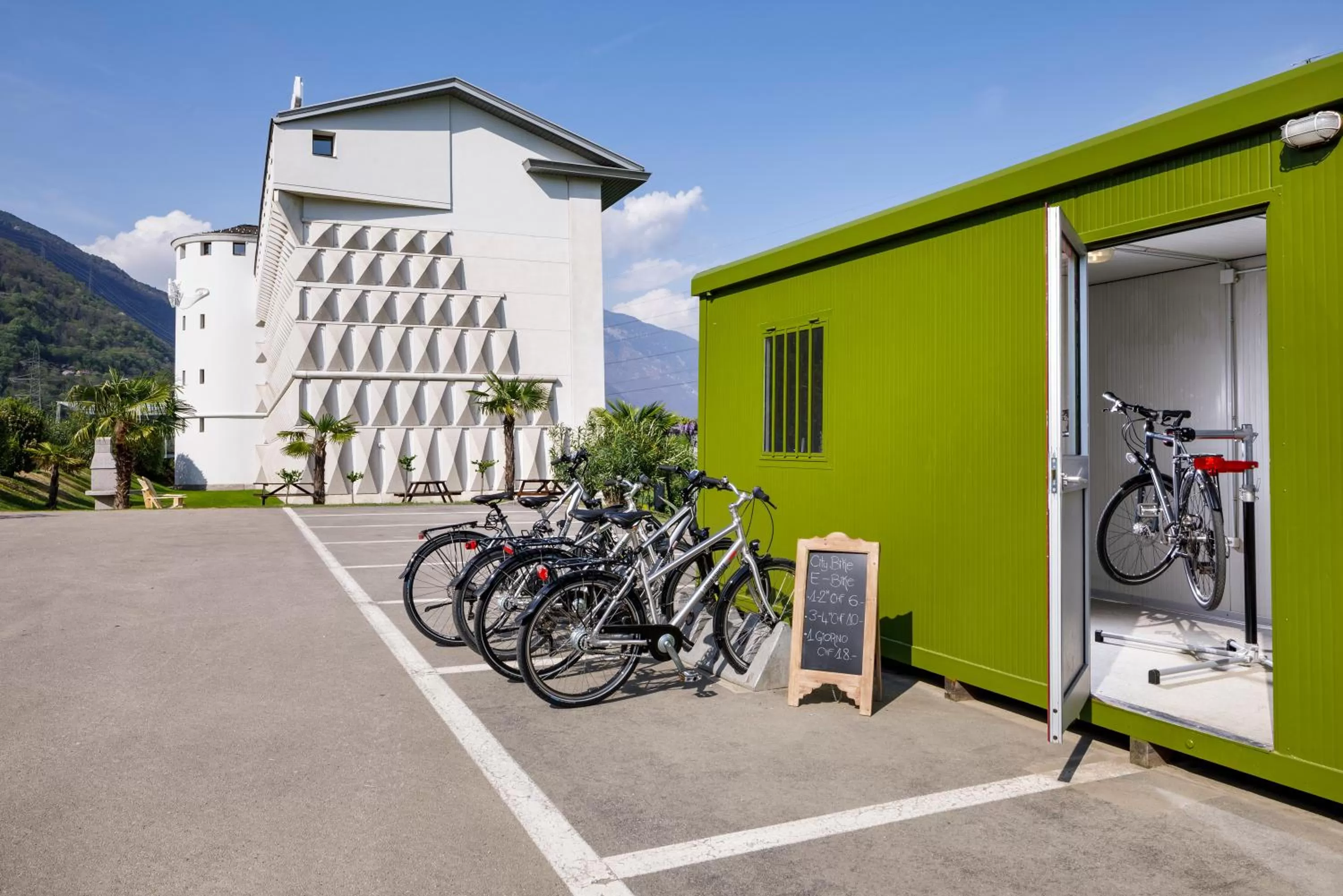 Property building in Hotel Bellinzona Sud Swiss Quality