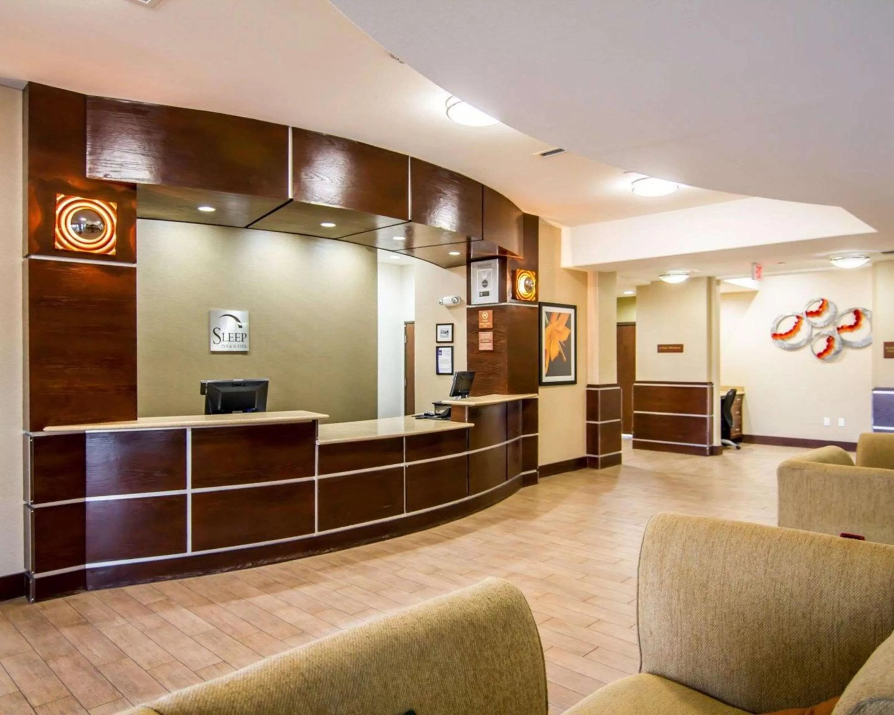 Lobby or reception in Sleep Inn & Suites Shreveport West