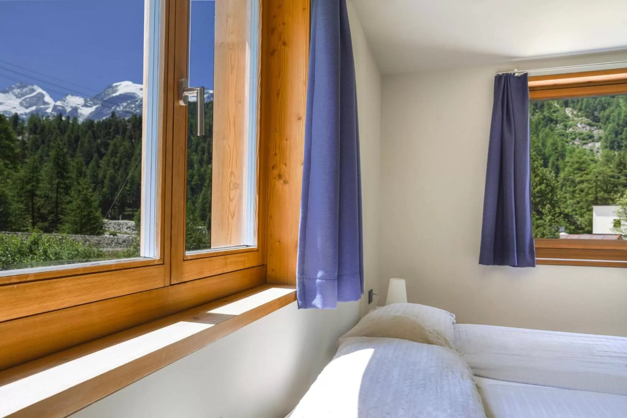 Natural landscape in Hotel Morteratsch