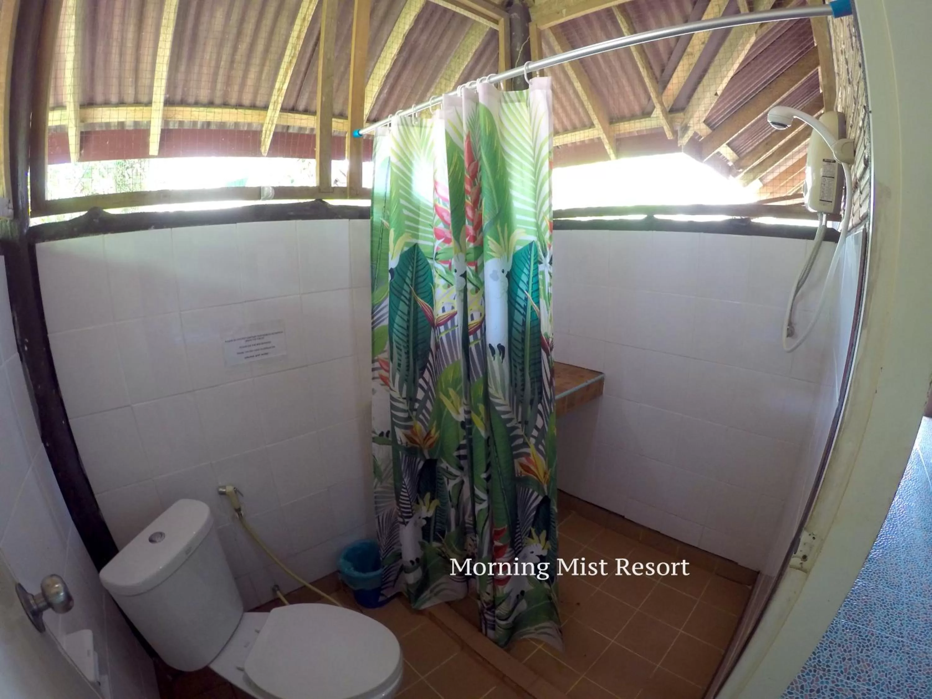 Shower in Khao Sok Morning Mist Resort