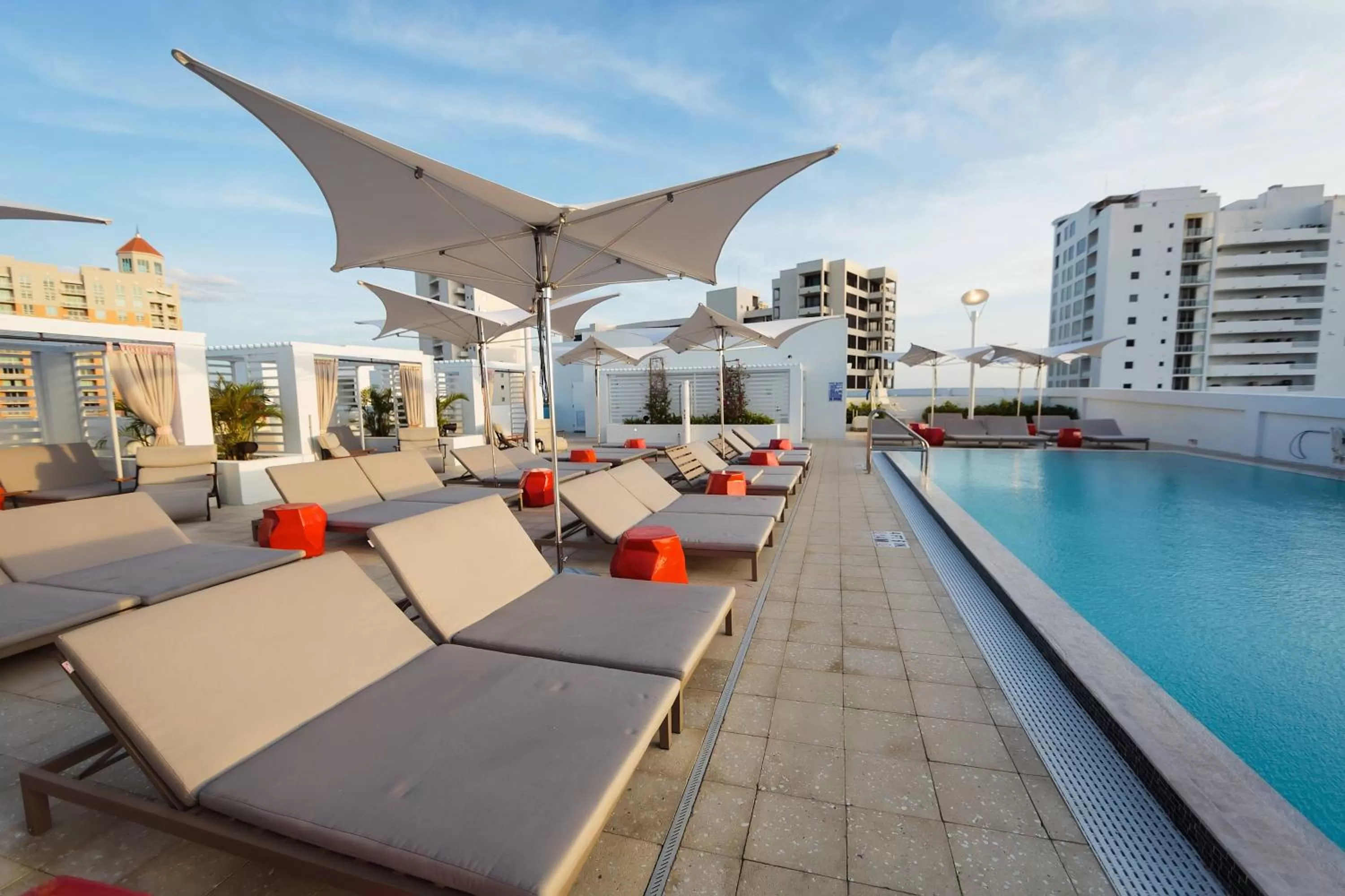 Swimming pool in Art Ovation Hotel, Autograph Collection