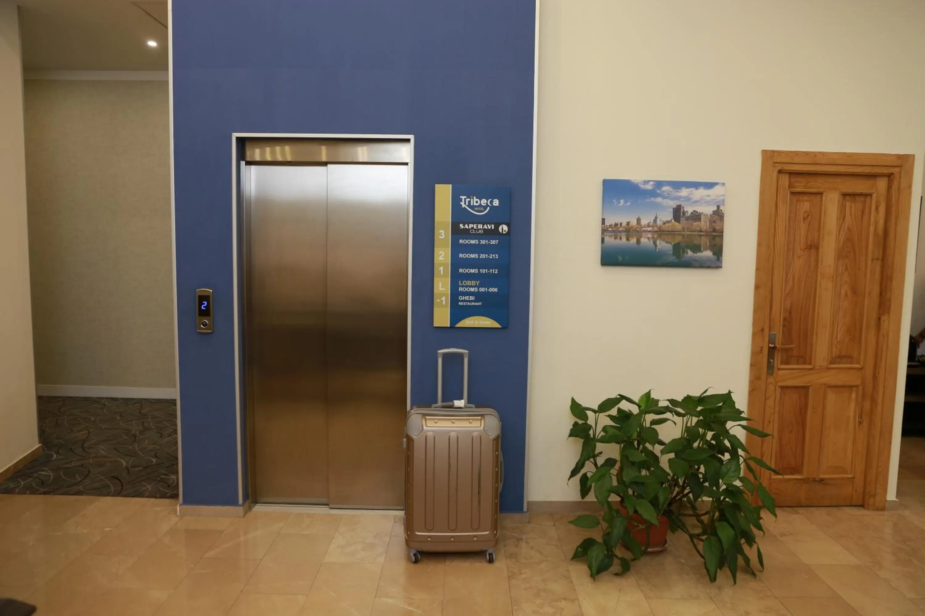 Lobby or reception in Tribeca Hotel