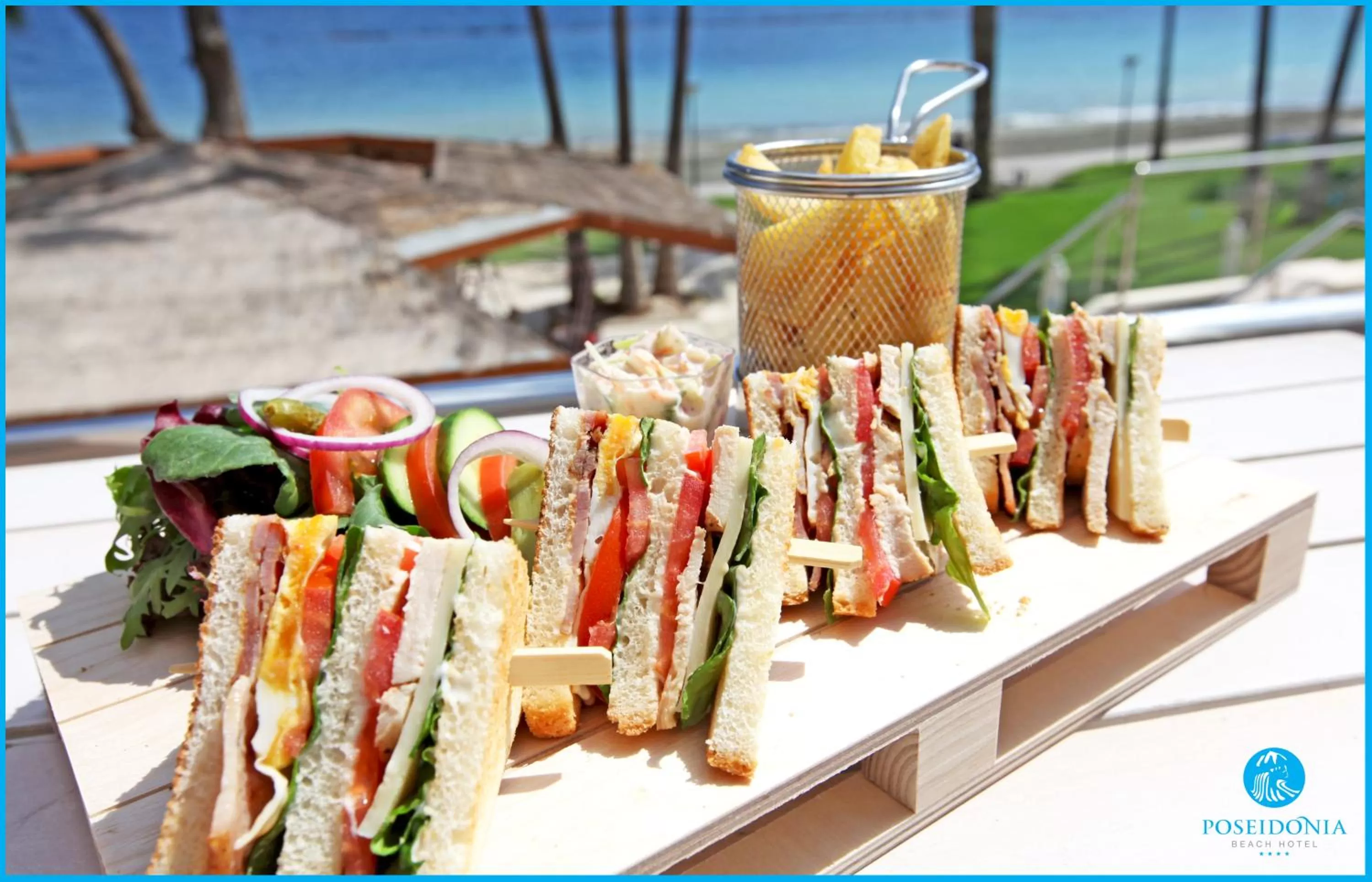 Restaurant/places to eat in Poseidonia Beach Hotel