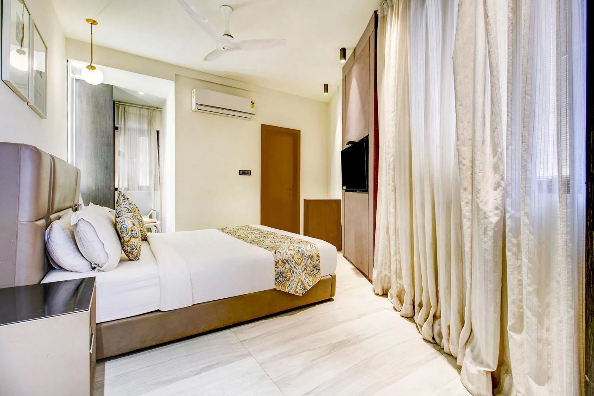 Bed in FabHotel Prime Oasis Blue