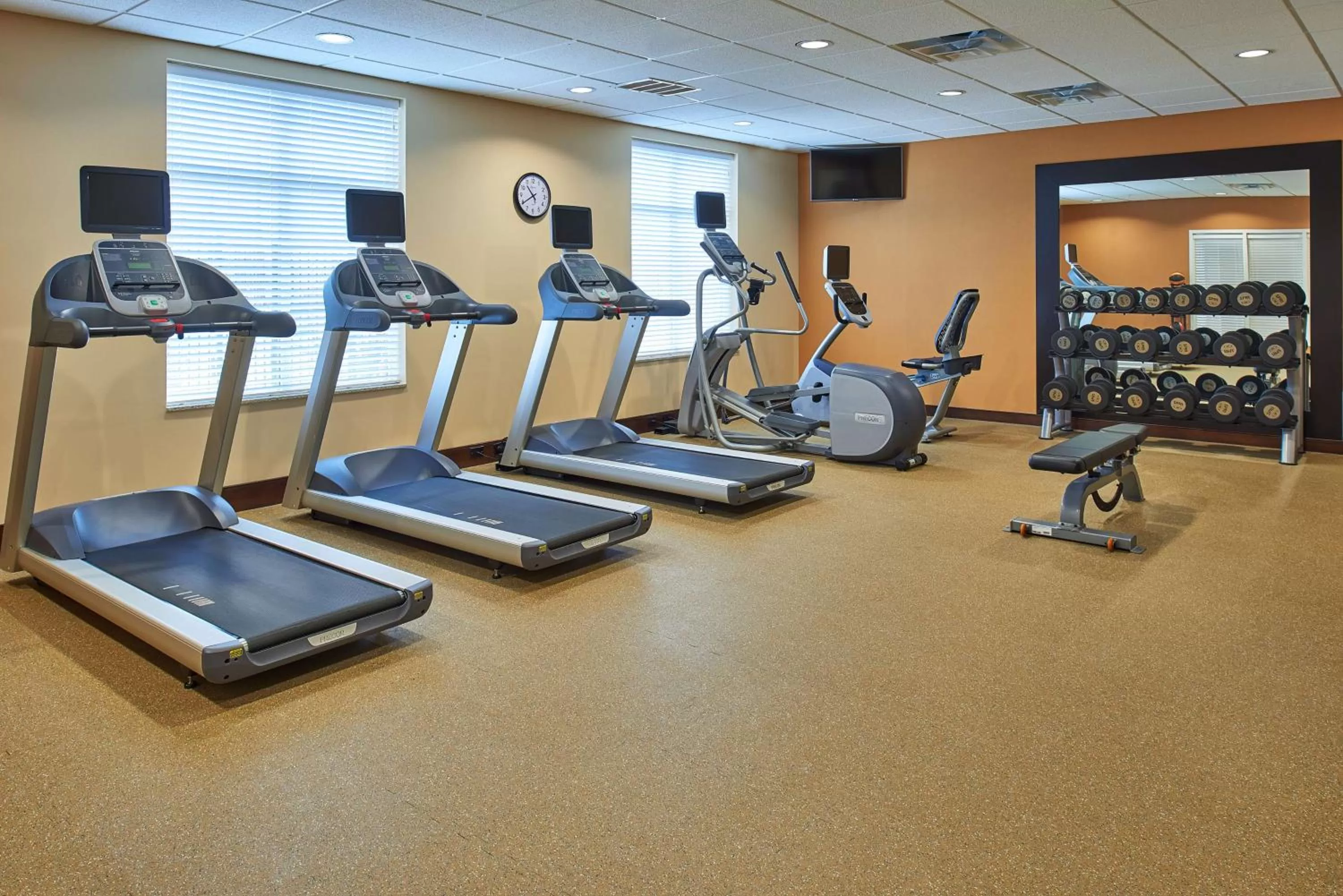 Fitness centre/facilities in Homewood Suites Odessa