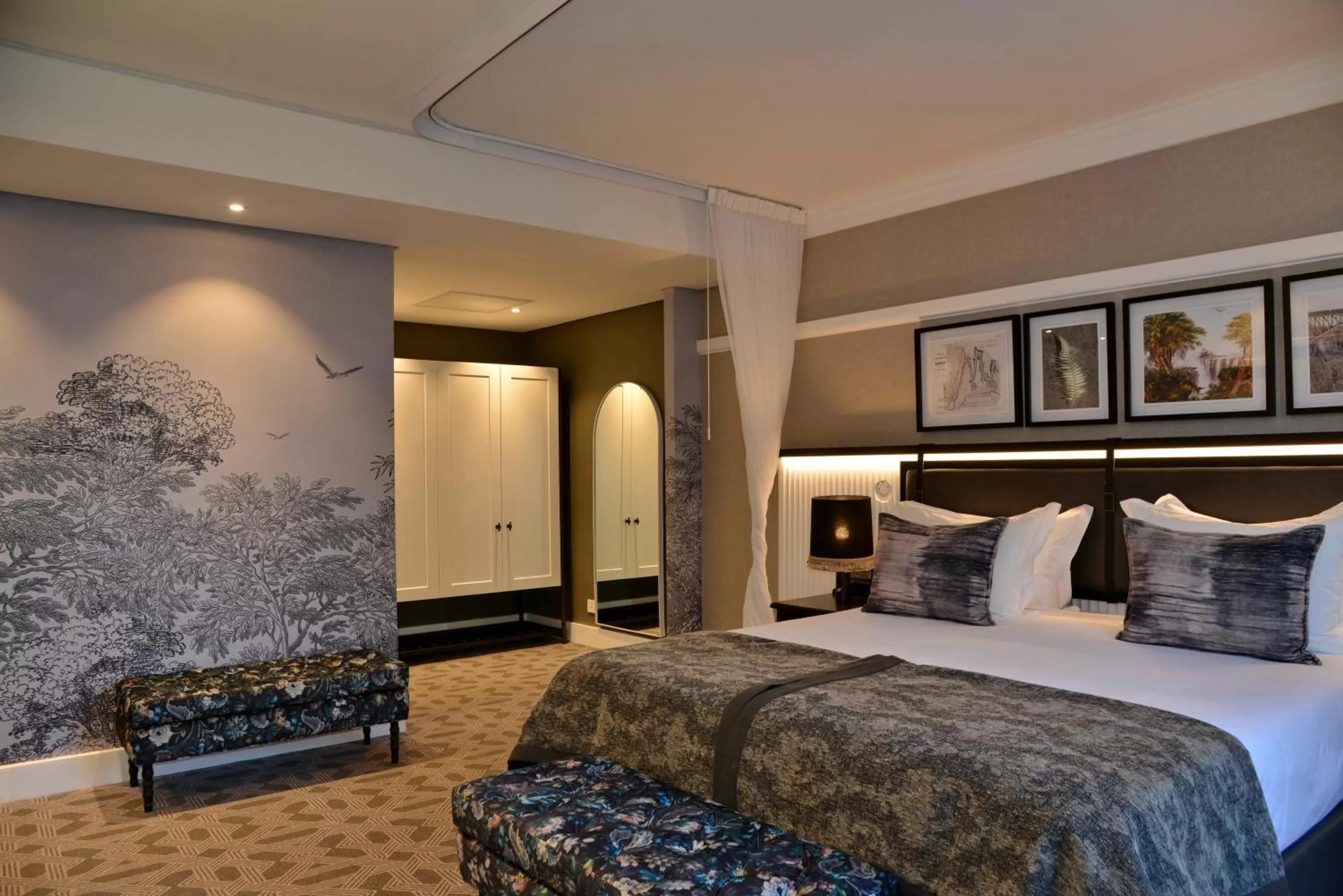 Bed in The Victoria Falls Hotel