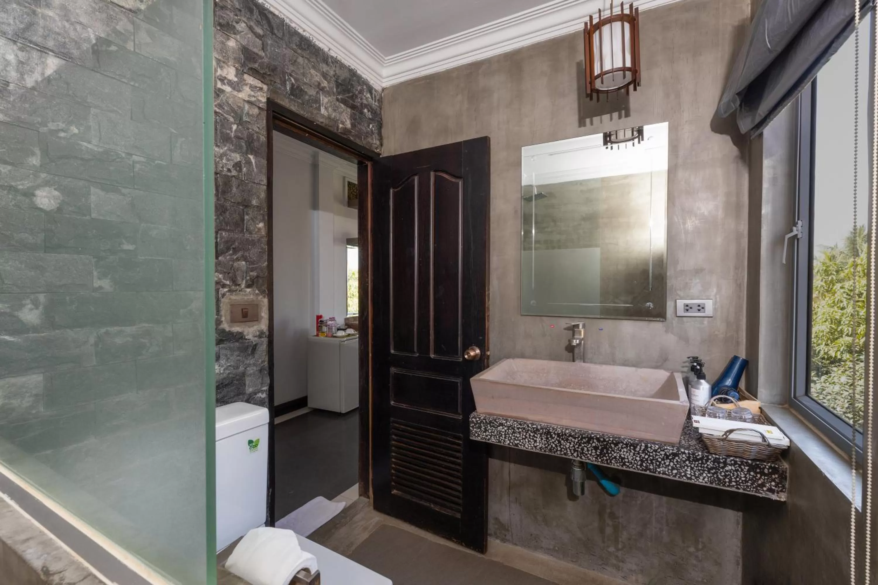 Bathroom in The Five Senses Boutique Hotel