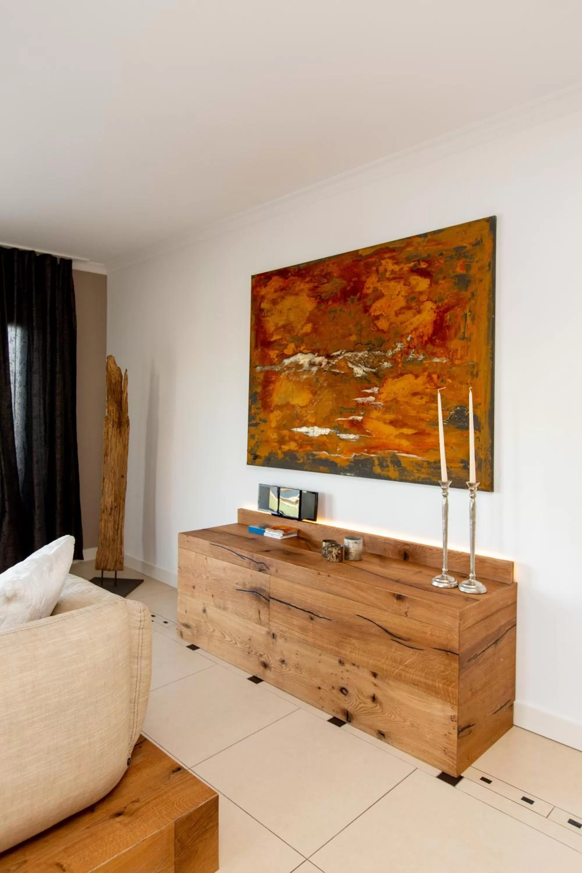 Decorative detail in Hotel Inselhof