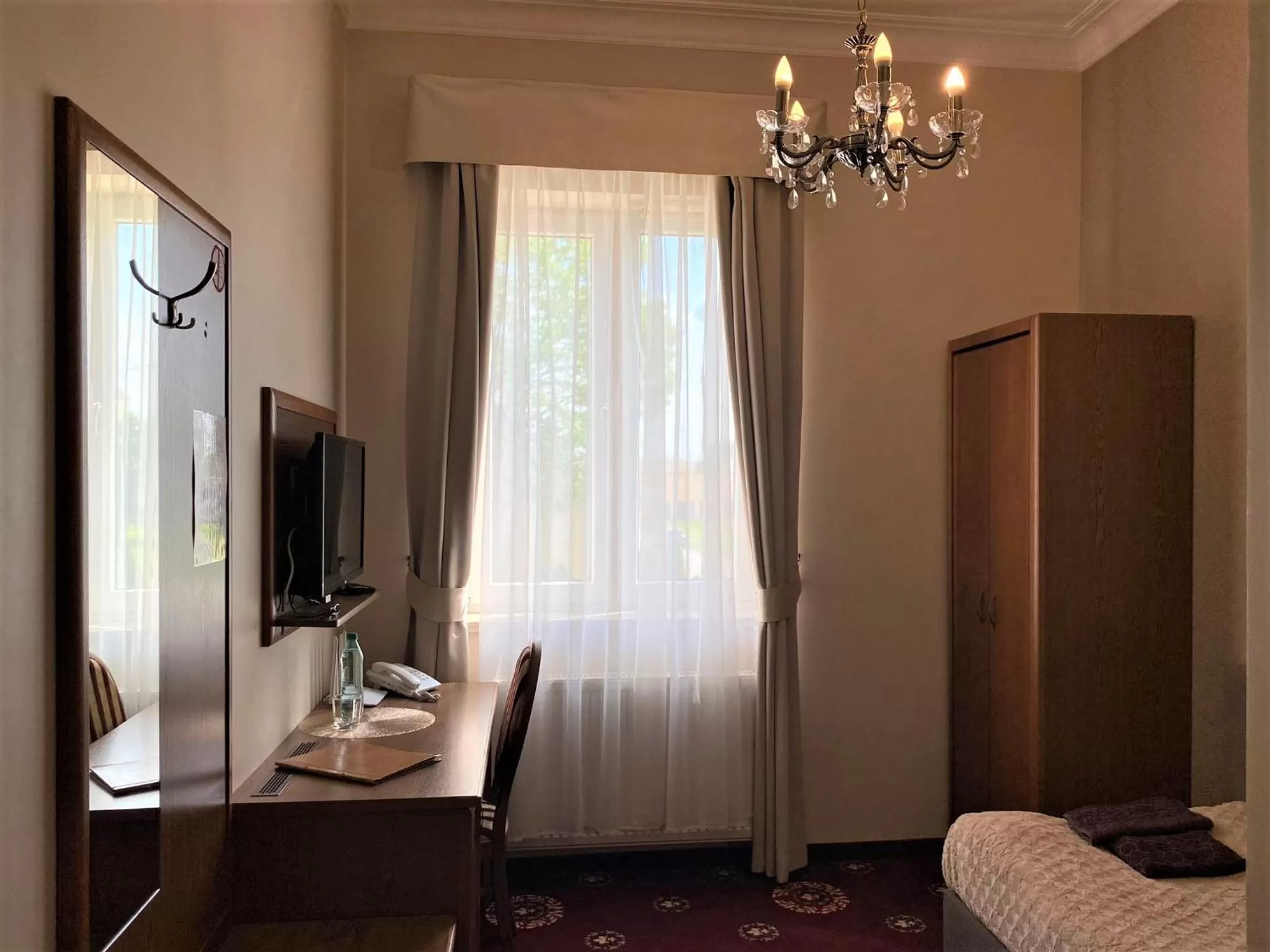 Bed in Hotel President