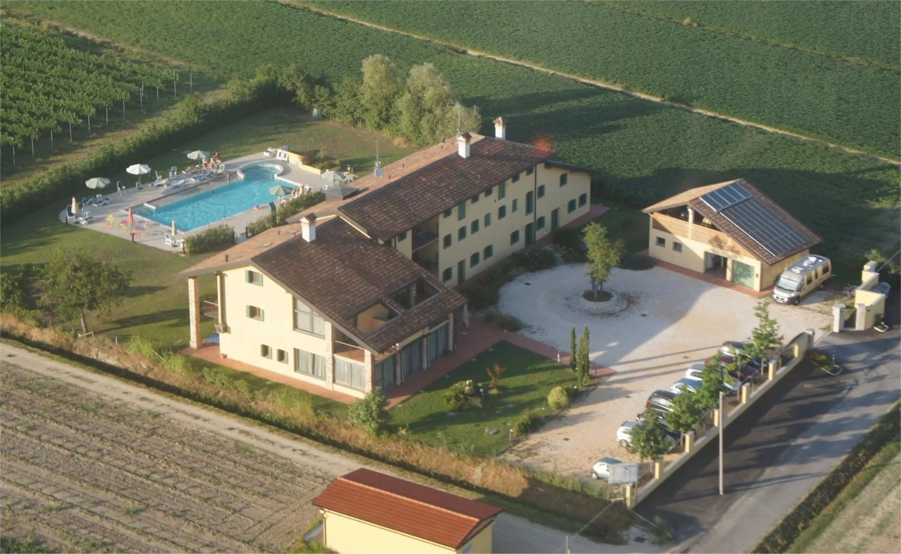 Bird's eye view in Il Milione Country Hotel