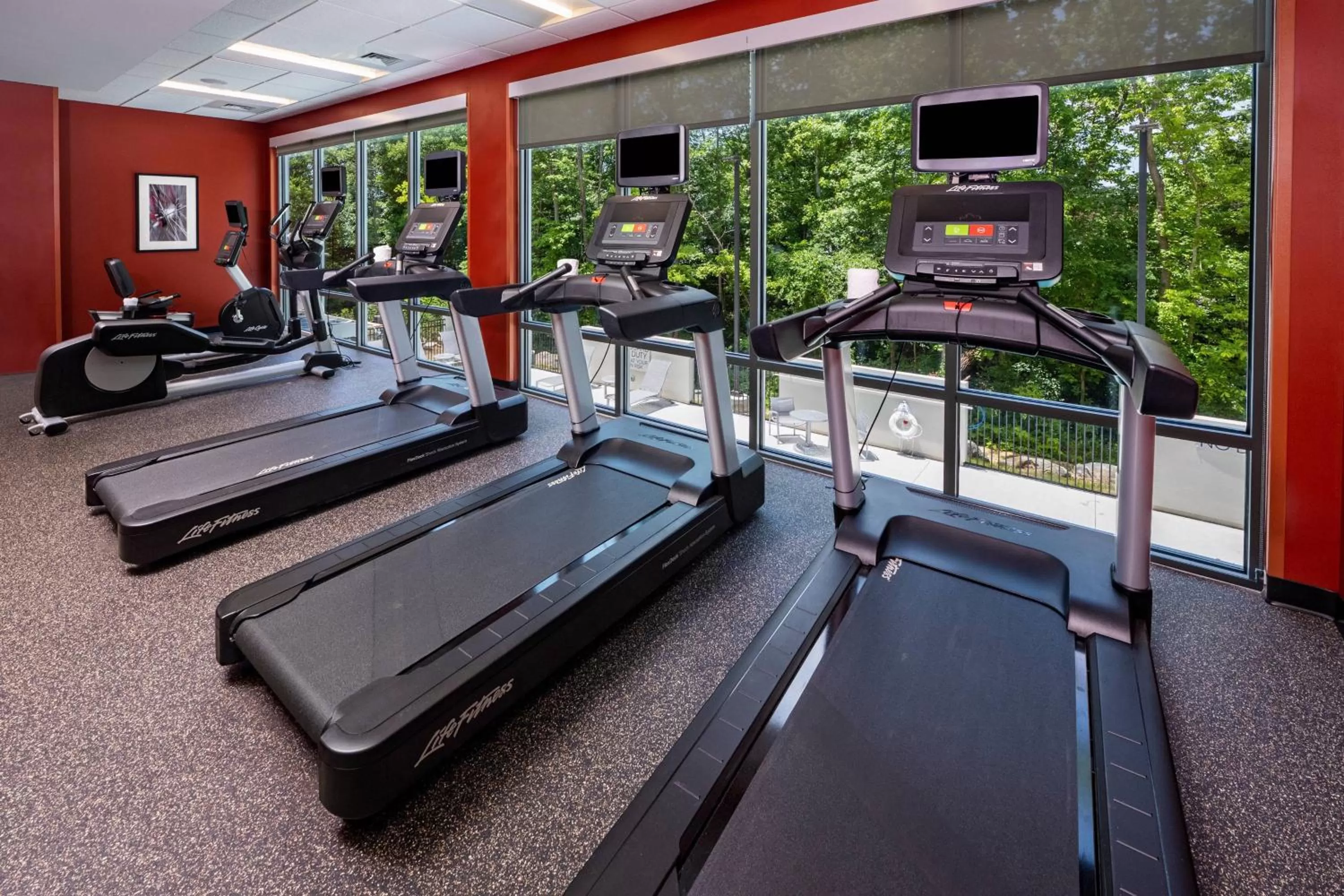 Fitness centre/facilities in TownePlace Suites by Marriott Fort Mill at Carowinds Blvd