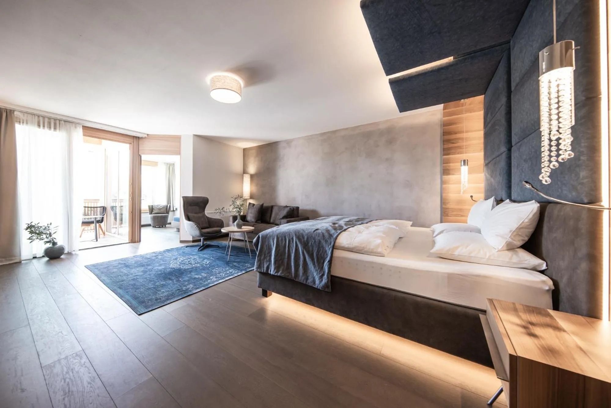 Photo of the whole room, Bed in ALPIANA - green luxury Dolce Vita Hotel