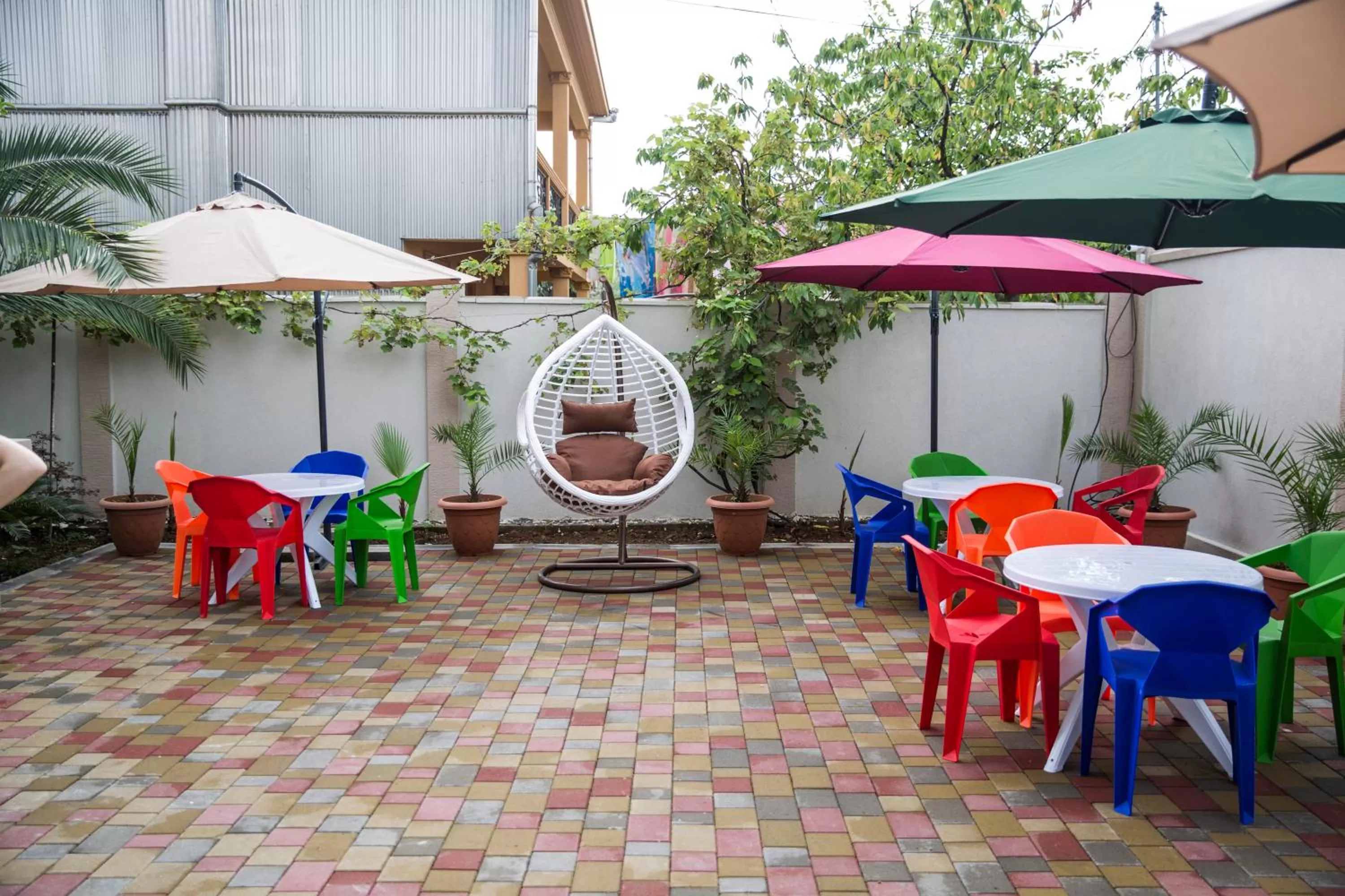 Garden in Hotel Maria