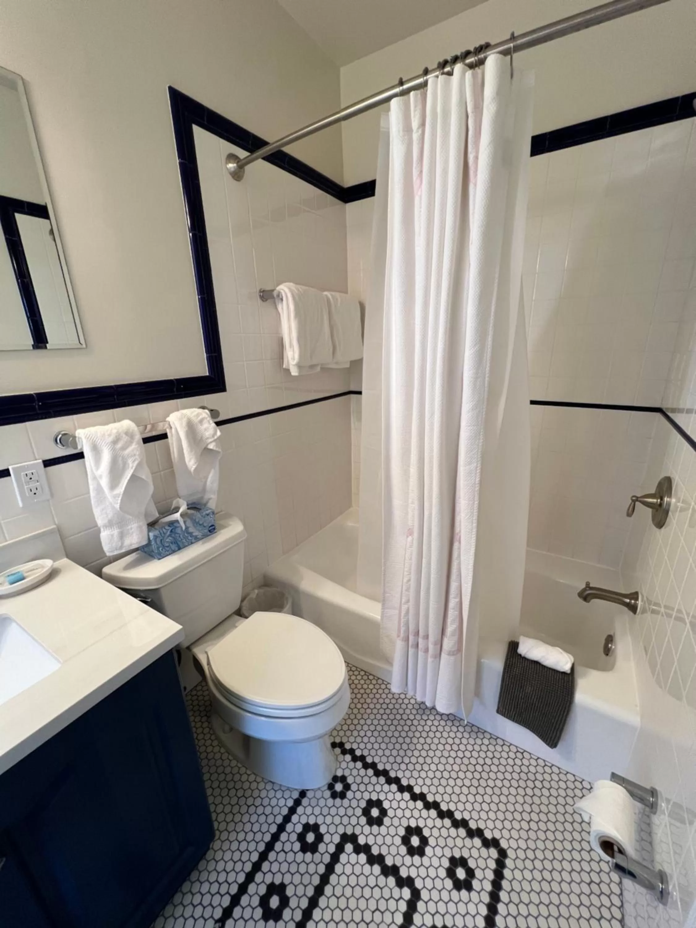 Bathroom in Elaine's Cape May Boutique Hotel