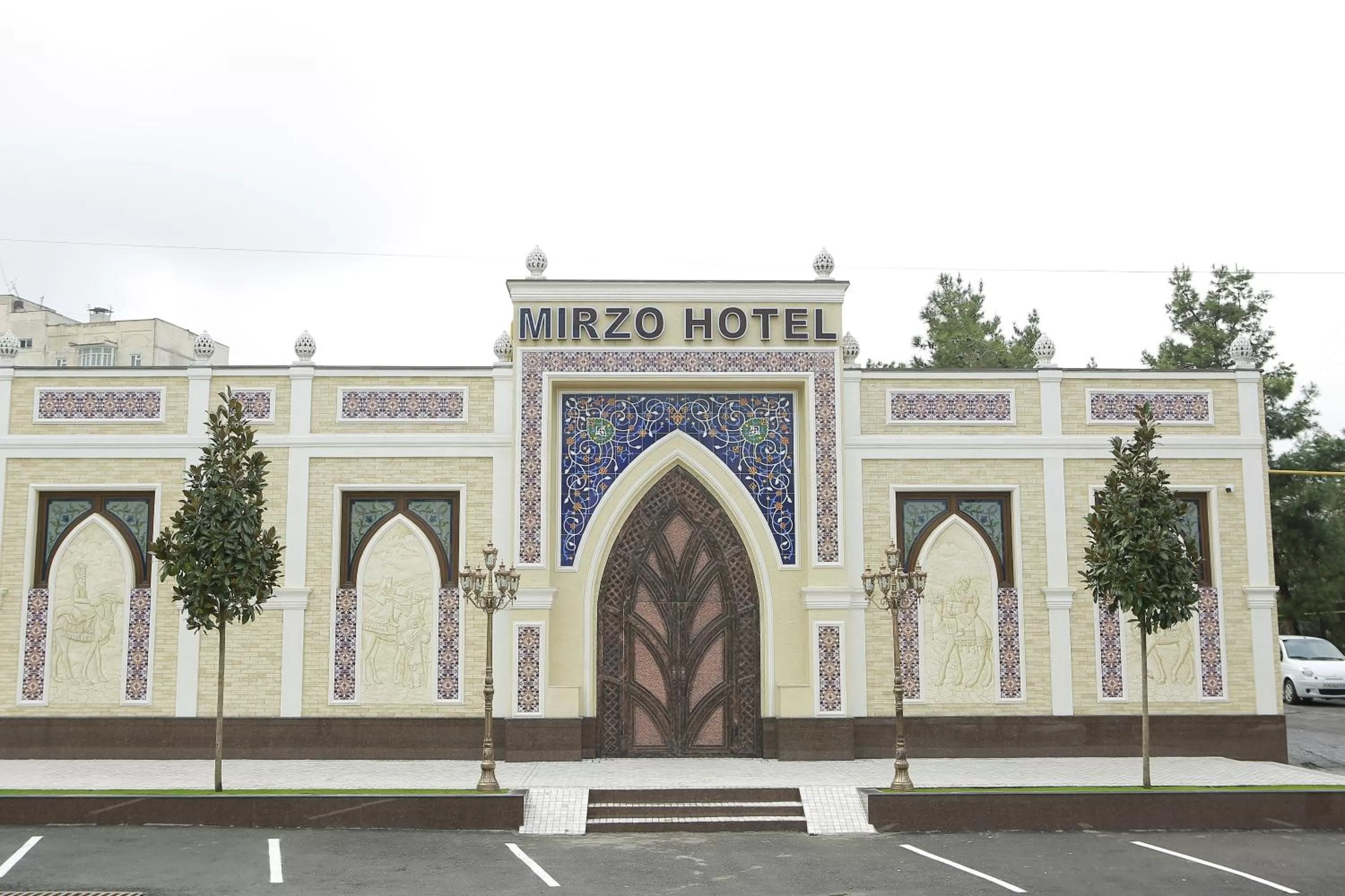 Property building in Mirzo Boutique Hotel