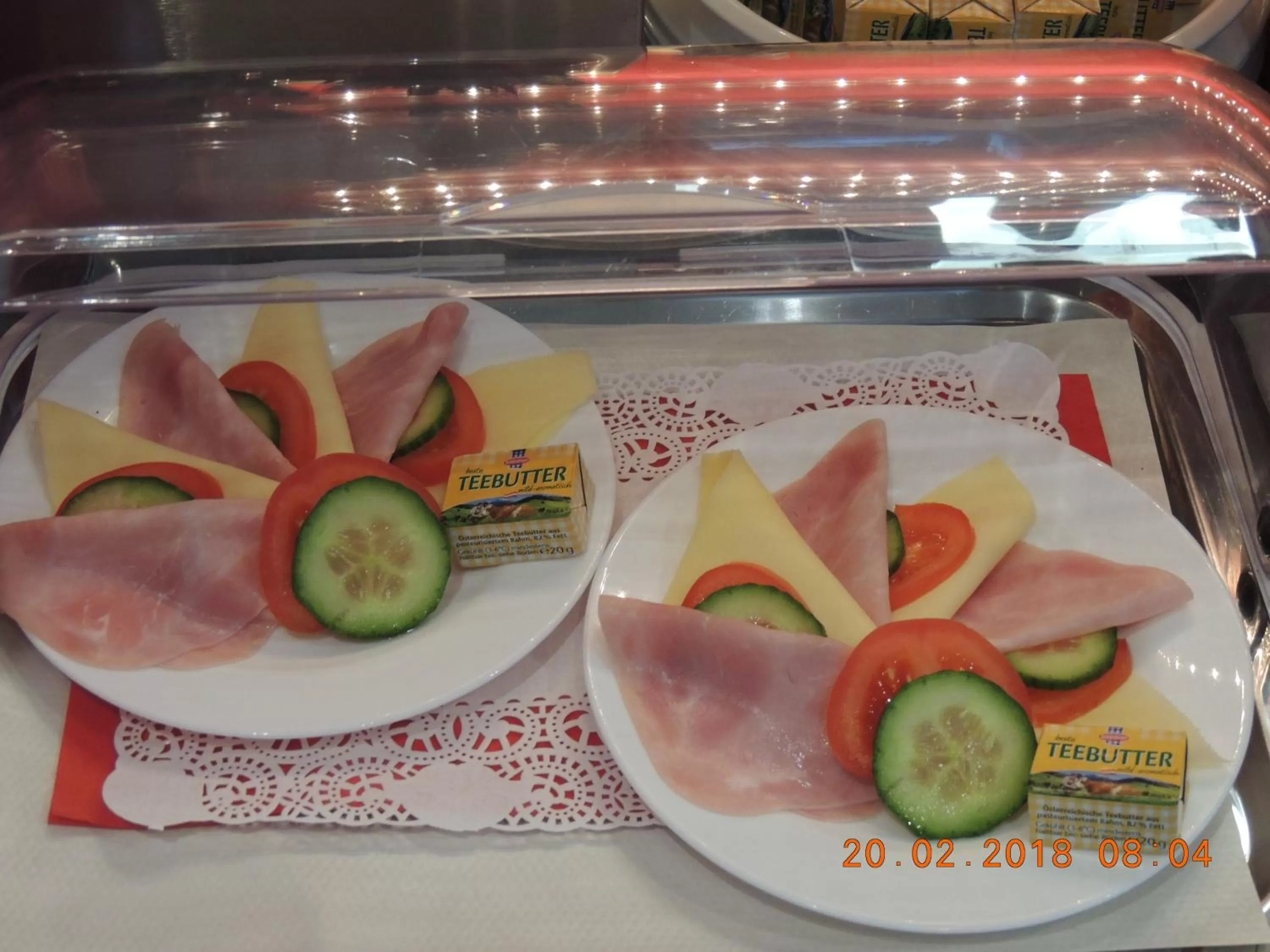 Food close-up in AVIA Motel Bisamberg