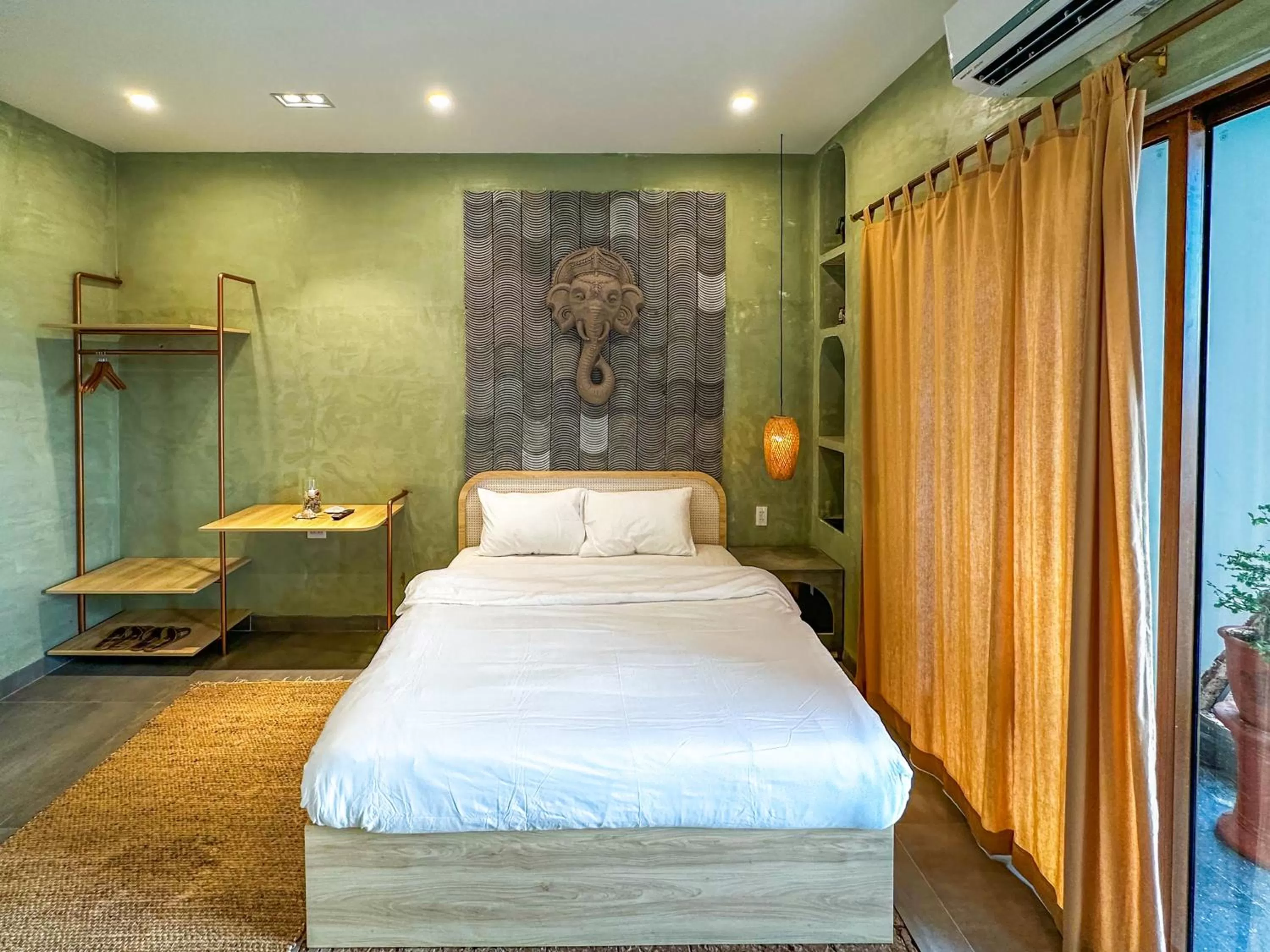 Photo of the whole room, Bed in Eo Gió Có Homestay