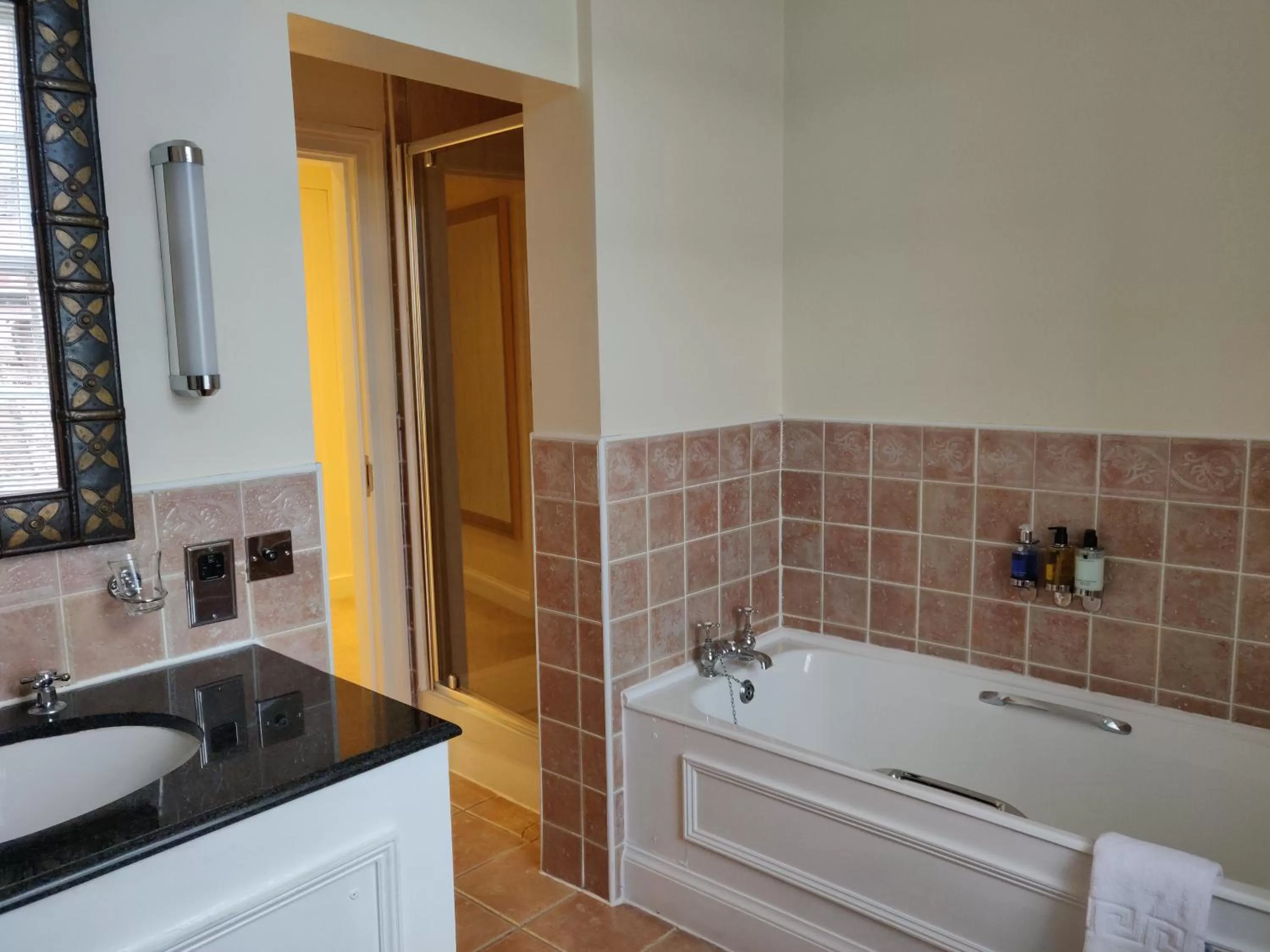 Themed Double Room with Four Poster Bed in Dalhousie Castle Hotel