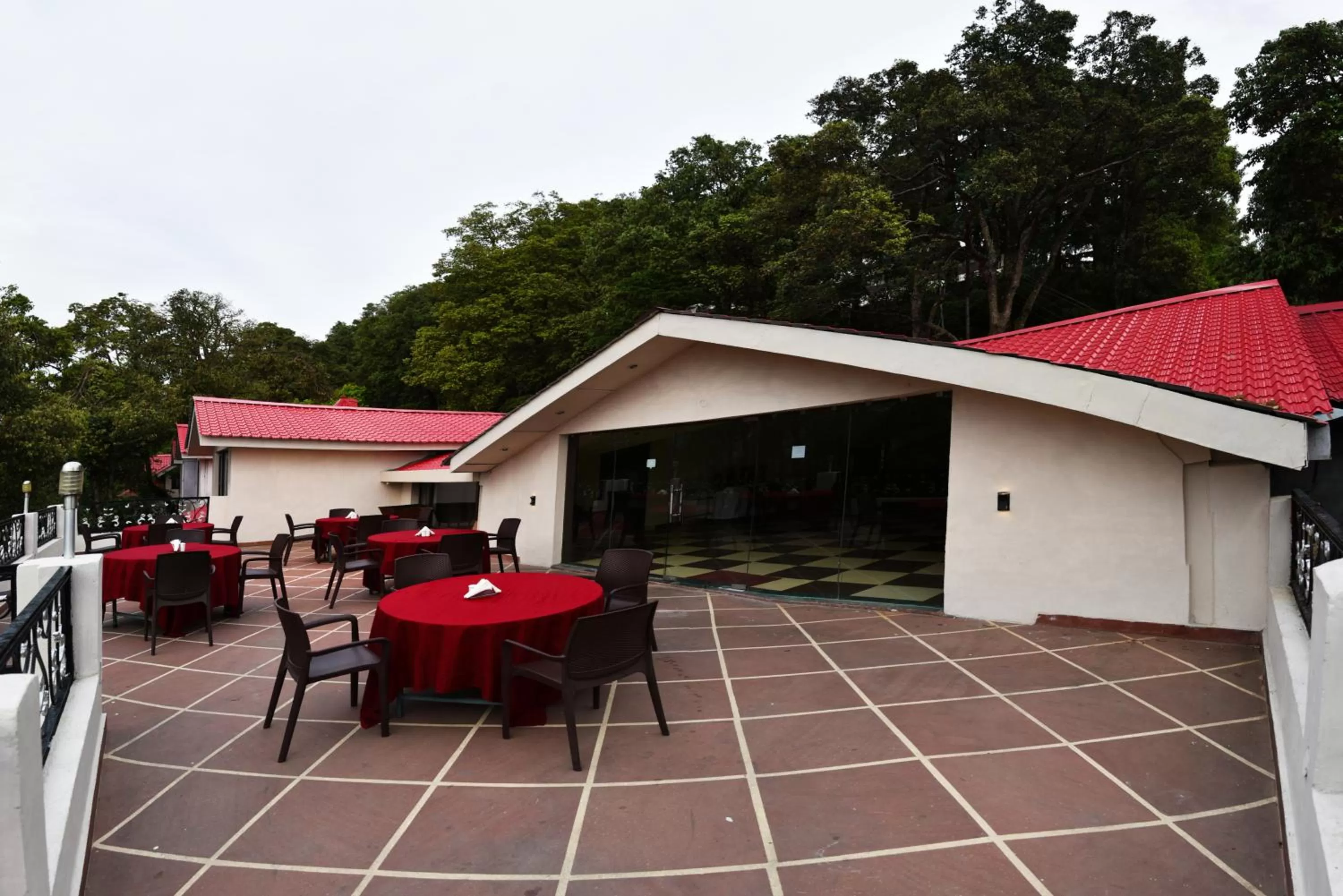 Balcony/Terrace in Indraprastha Resort - Centrally Heated Rooms, with Gym, Games & Spa