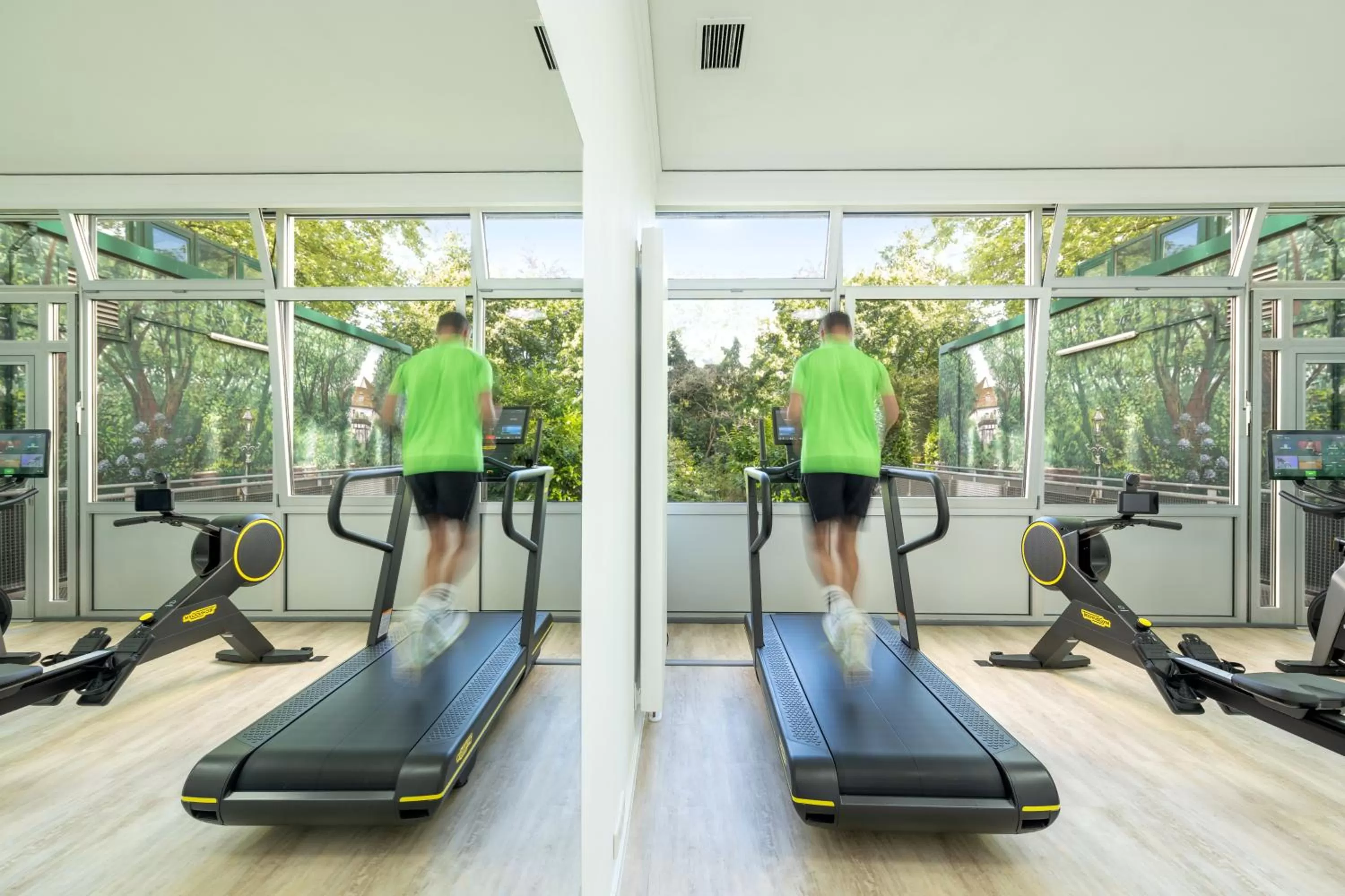 Fitness centre/facilities in Hotel Krefelder Hof