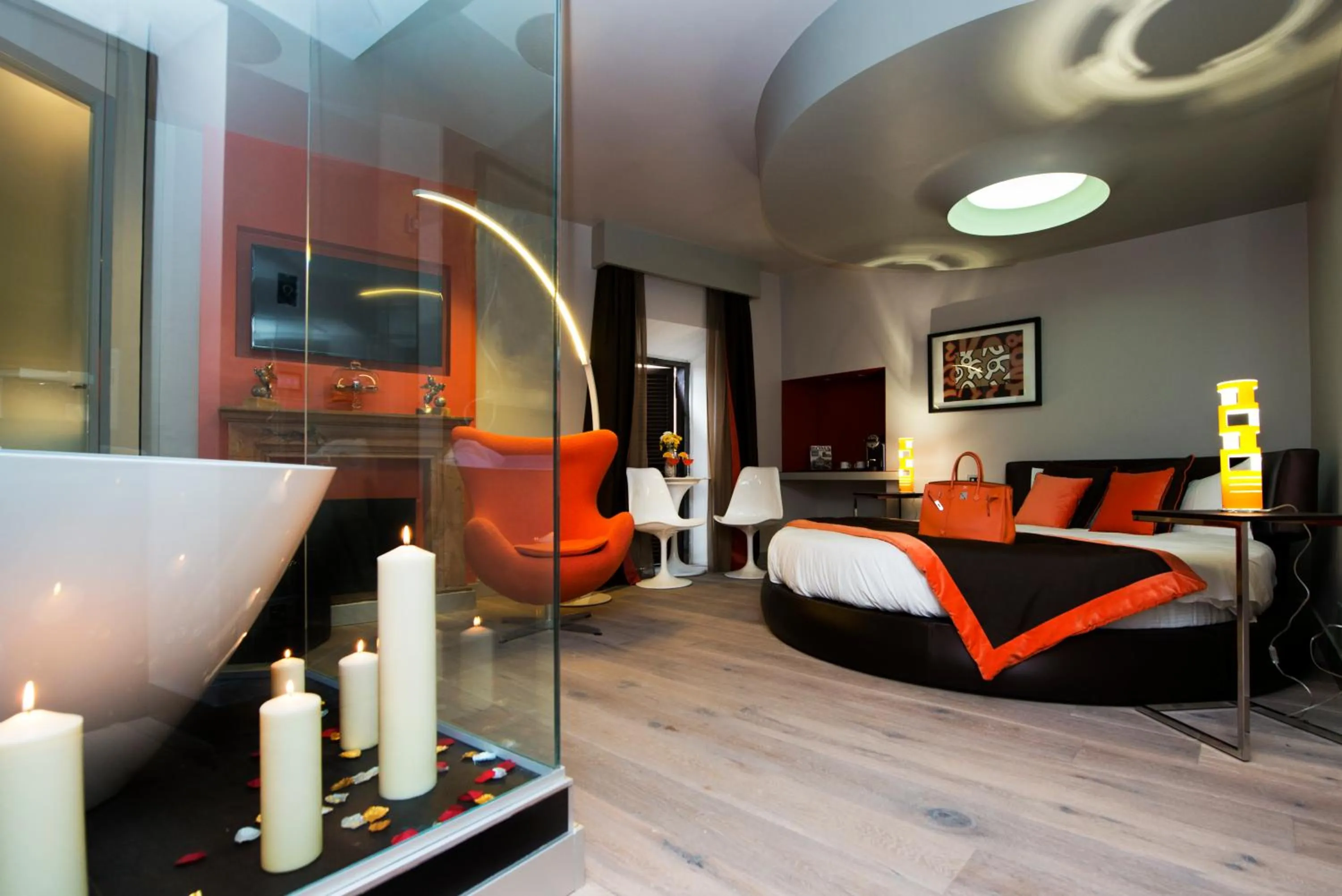 Bathroom in Torre Argentina Relais - Residenze di Charme