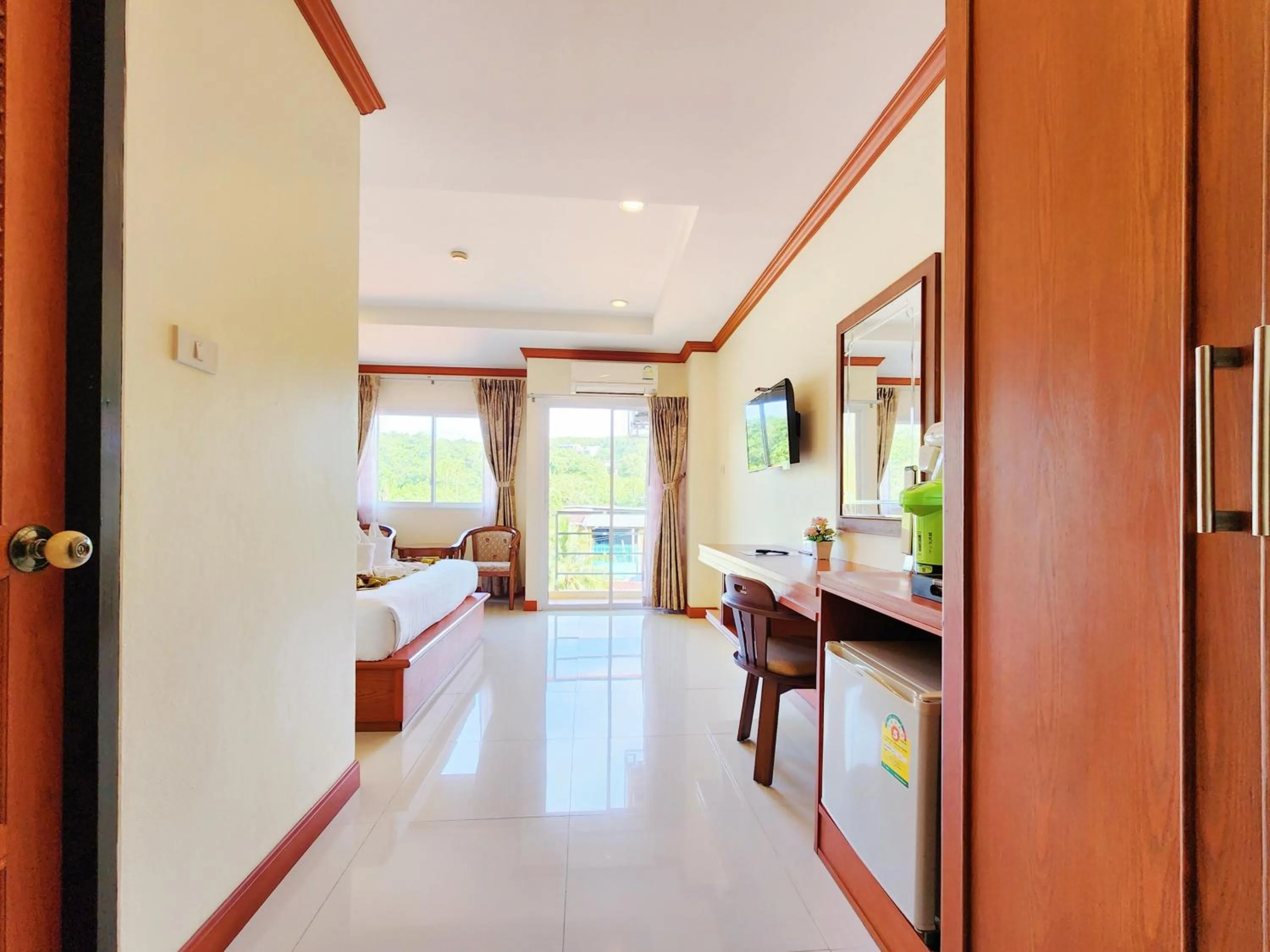 Bedroom in Phaithong Sotel Resort