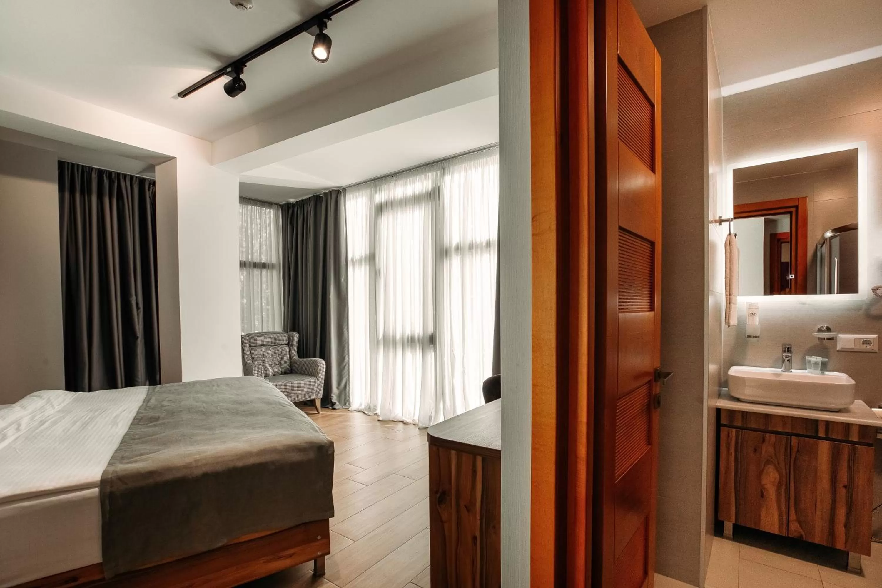 Photo of the whole room, Bed in Address Boutique Hotel