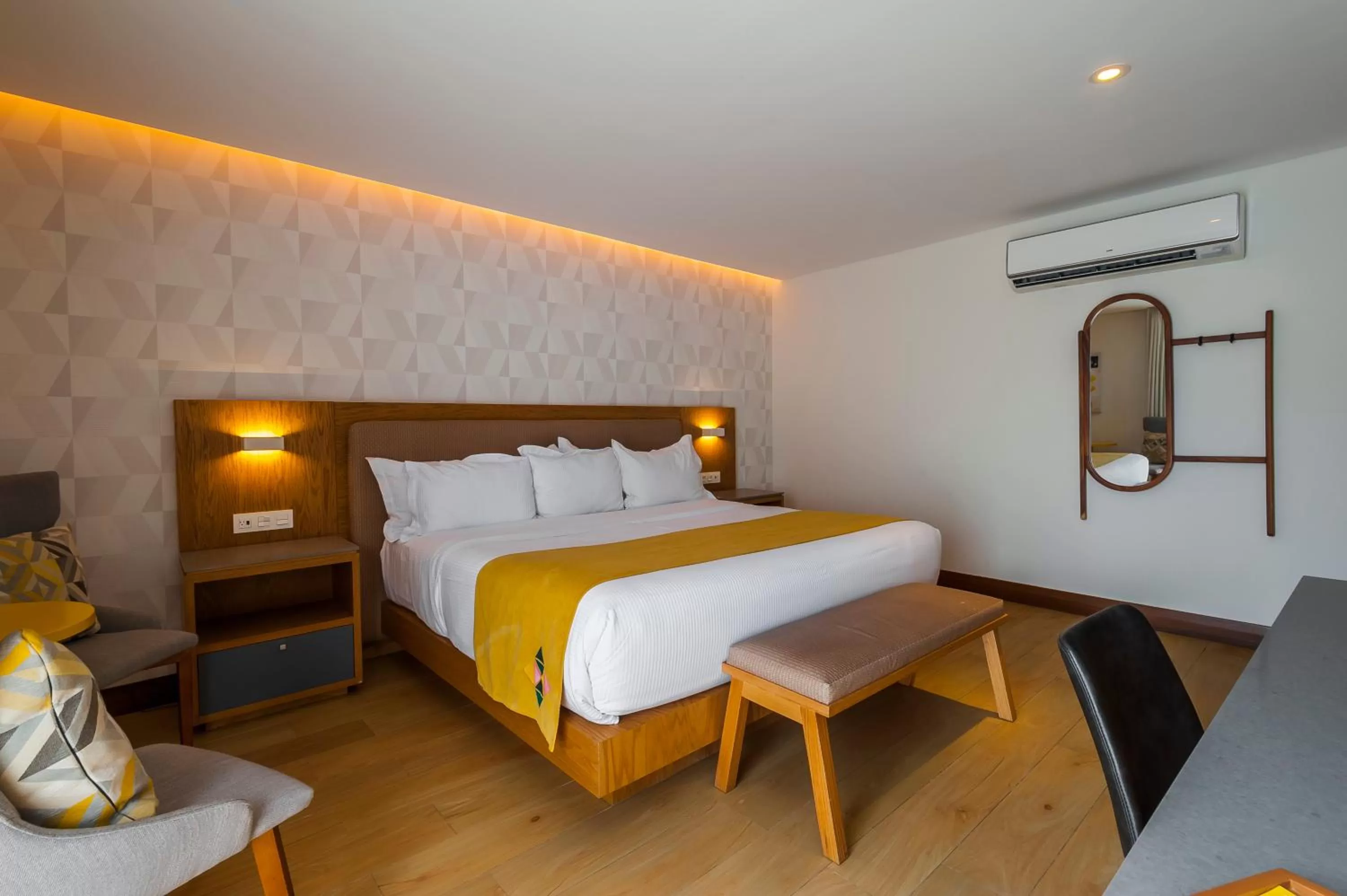 Photo of the whole room, Bed in FCH Hotel Providencia