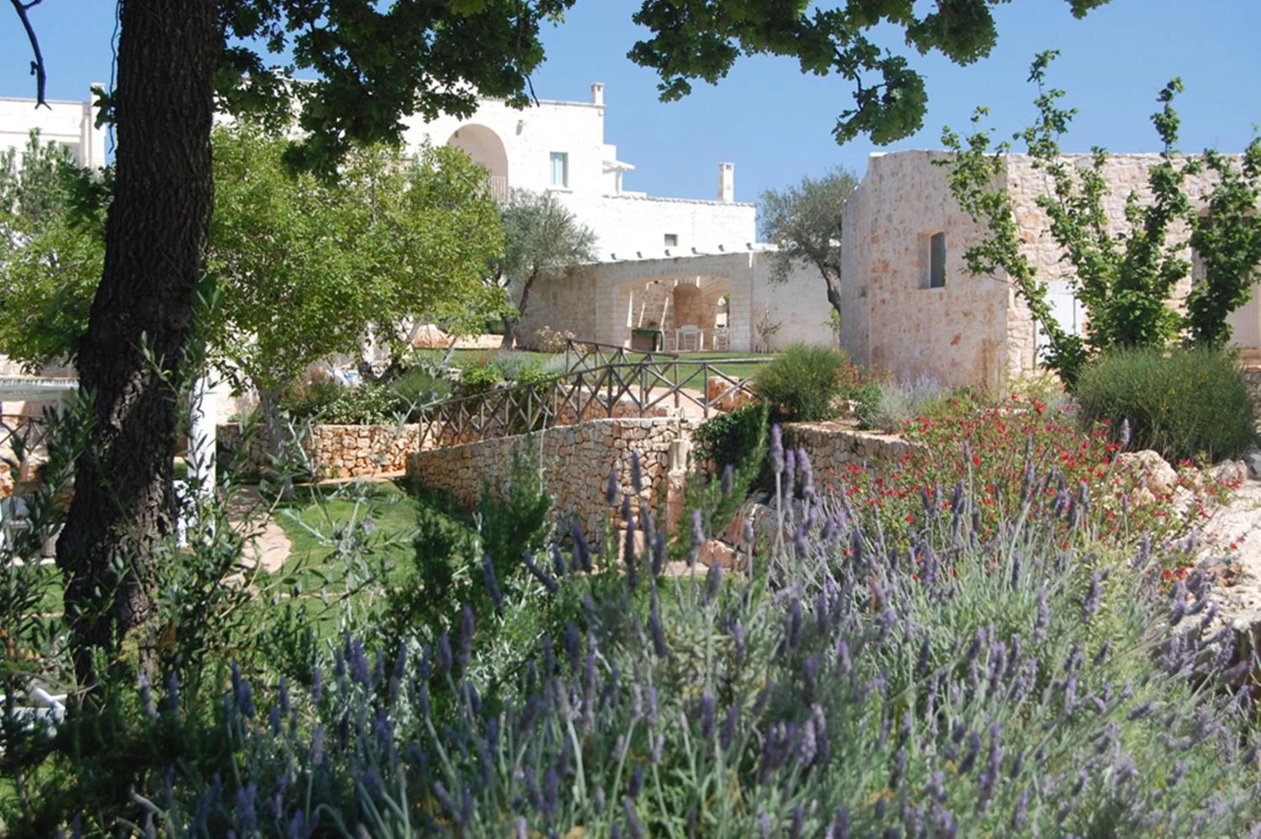 Garden in Masseria Cervarolo