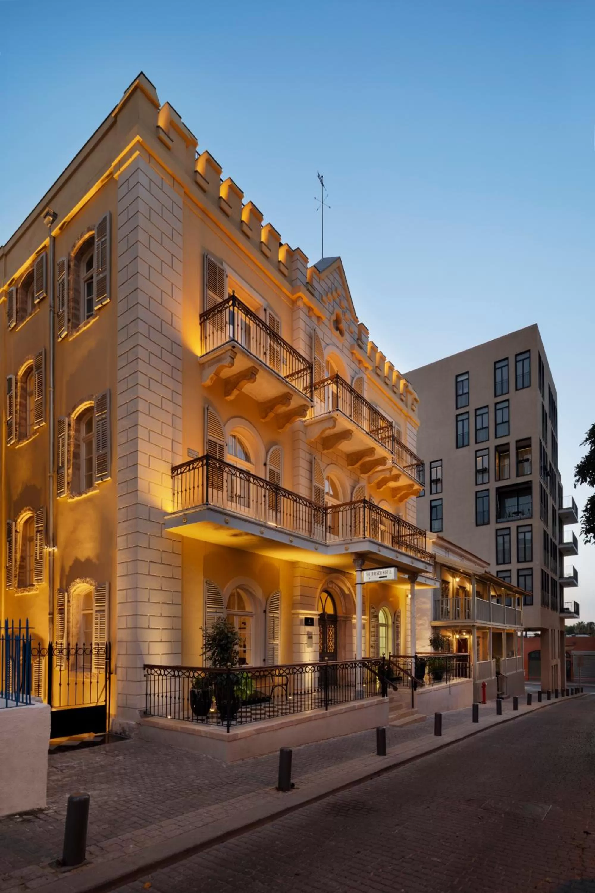 Facade/entrance in The Drisco Hotel Tel Aviv - Relais & Châteaux