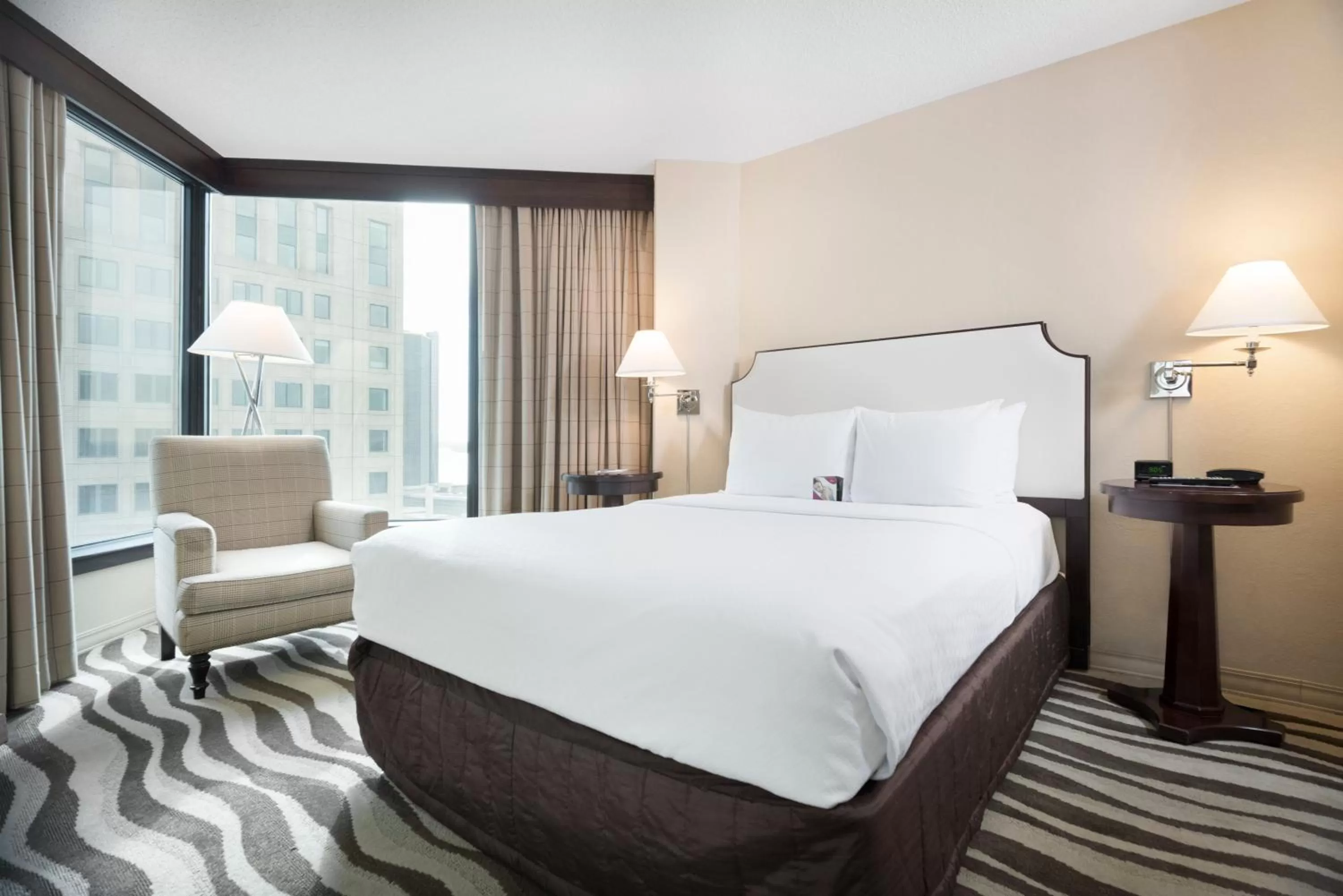 One-Bedroom Queen Suite with River and City View - Non-Smoking in Fort Pontchartrain Detroit, a Wyndham Hotel