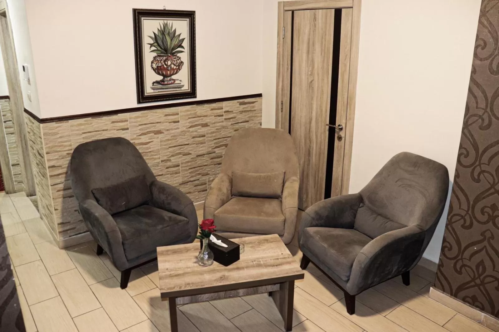 Living room in Balcony Hotel