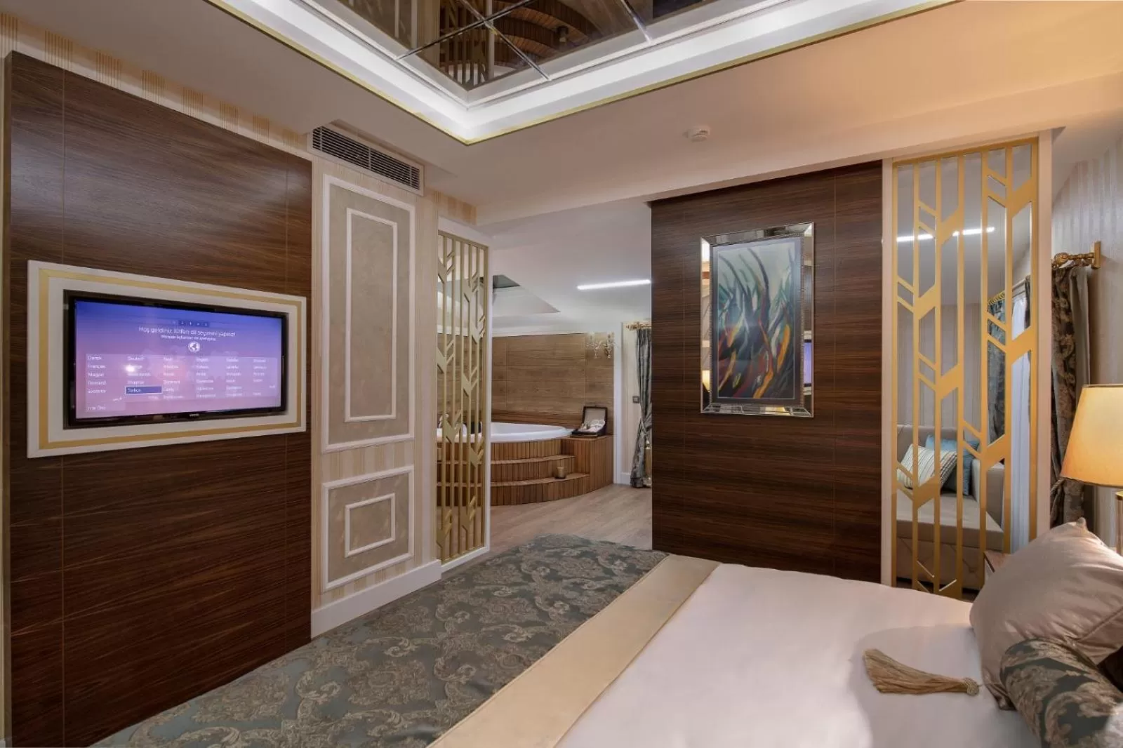 Bedroom, Bed in Elysium Green Suites