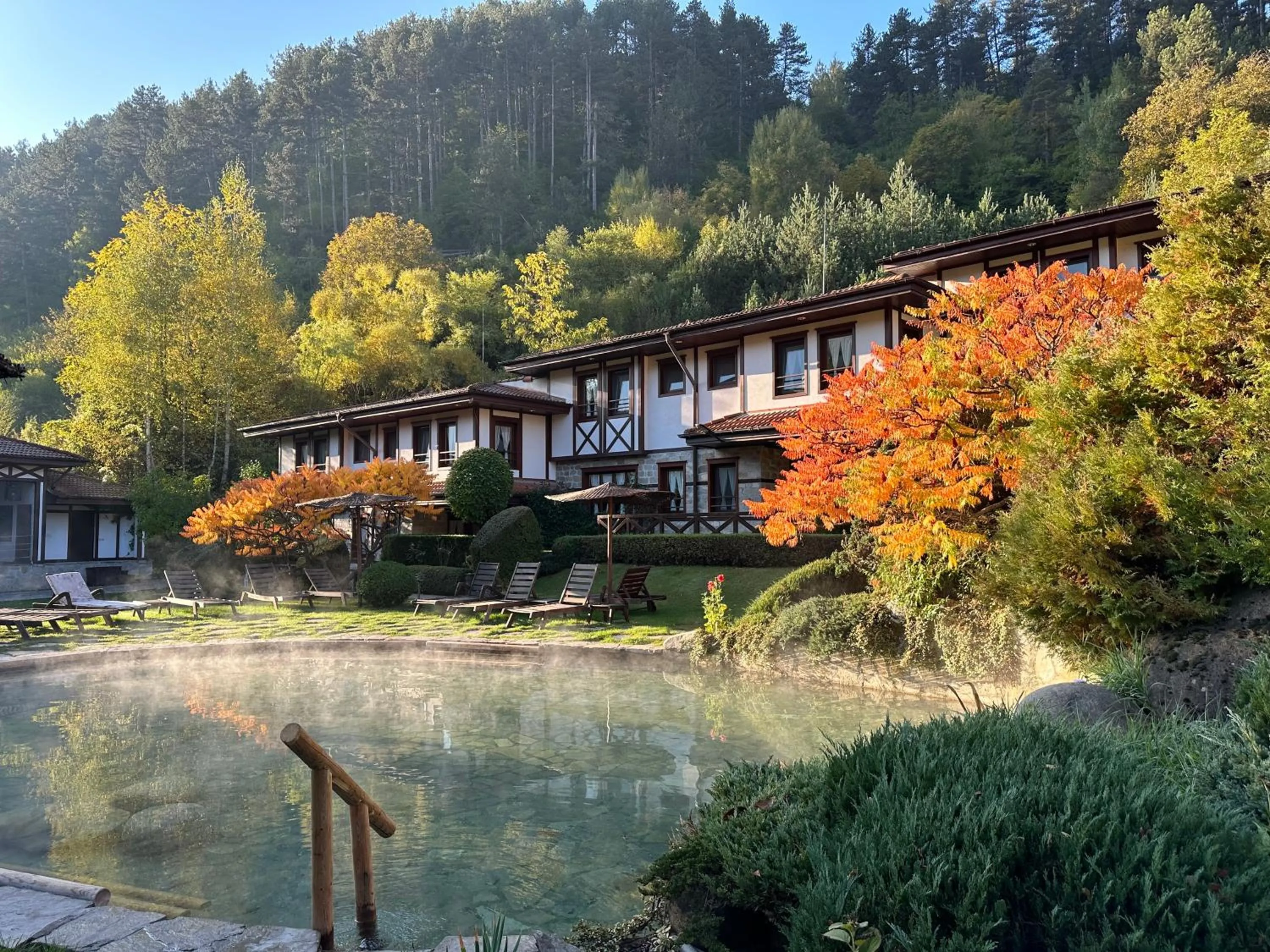 Natural landscape in SPA Hotel Ismena