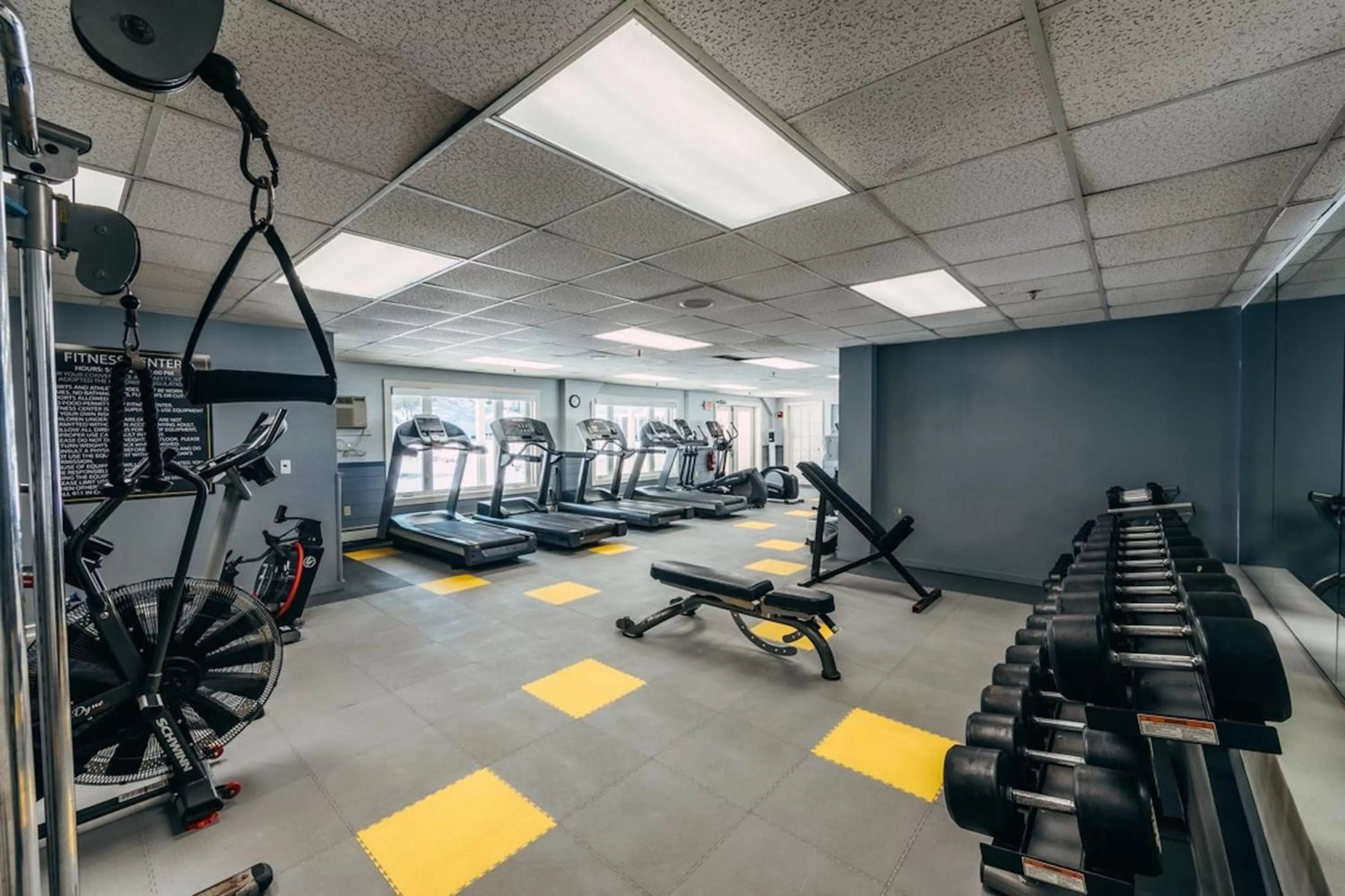 Fitness centre/facilities in Holiday Inn Club Vacations Mount Ascutney Resort