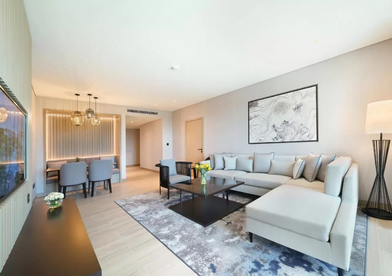 Living room in Al Ain Rotana