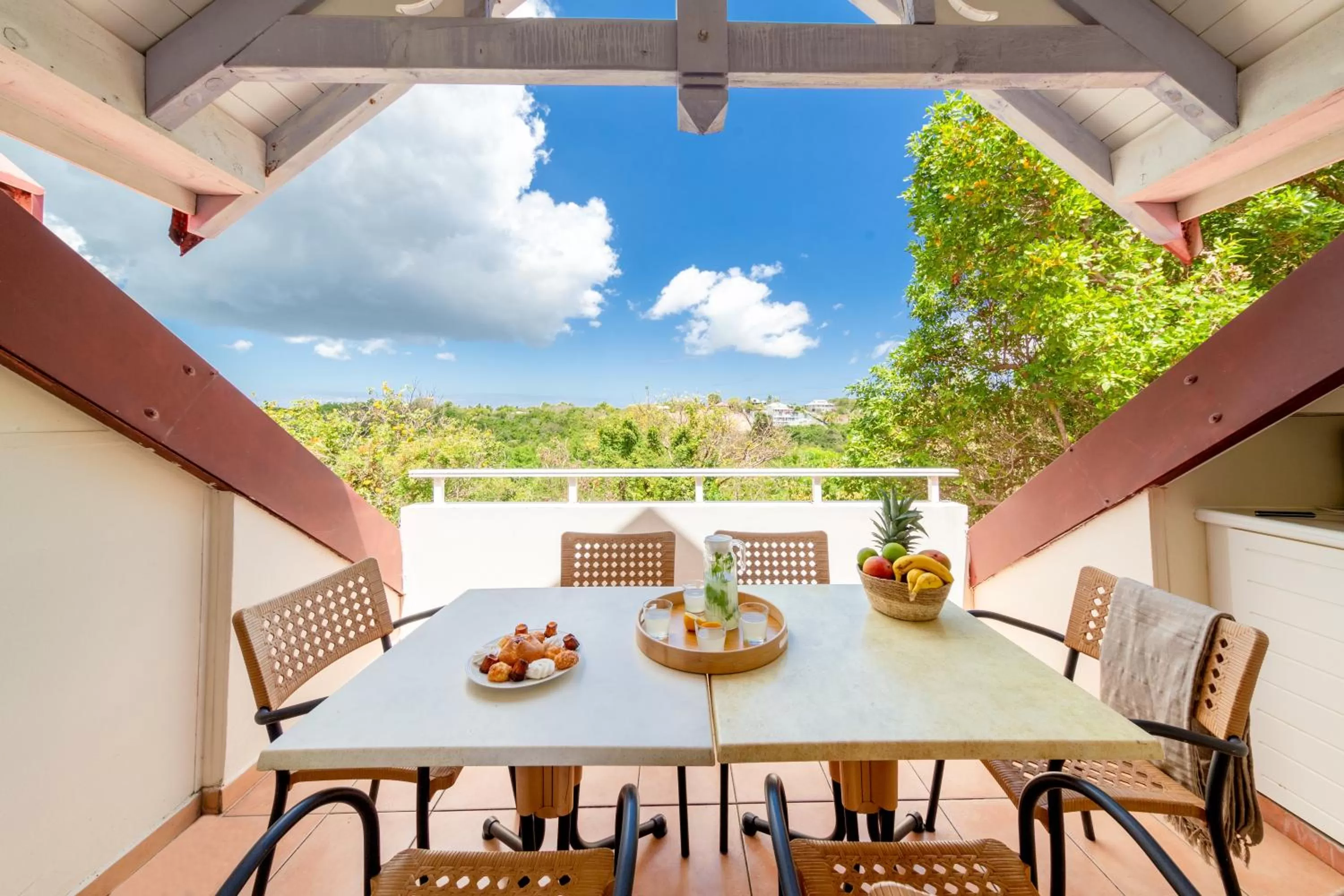 Patio in Village Pierre & Vacances Sainte Anne