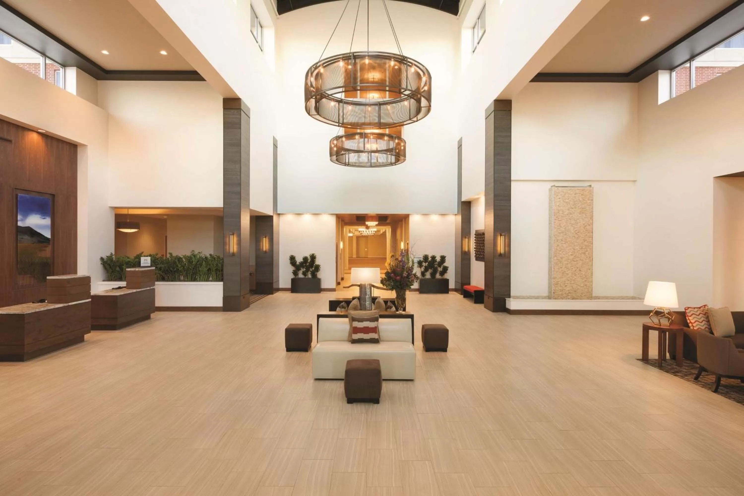 Lobby or reception in Embassy Suites Oklahoma City Downtown/Medical Center