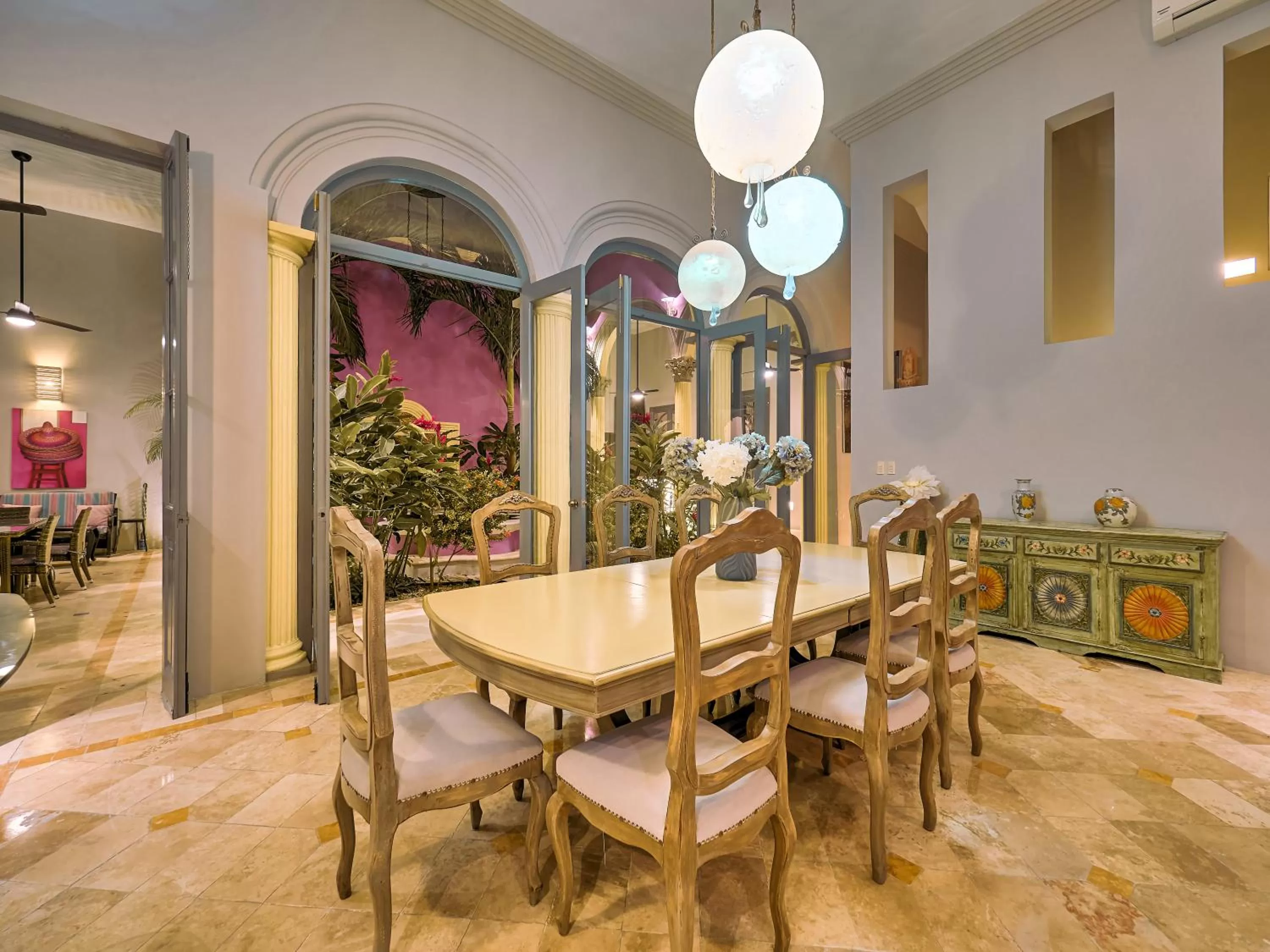 Dining Area in Casona 66 Merida Boutique Hotel