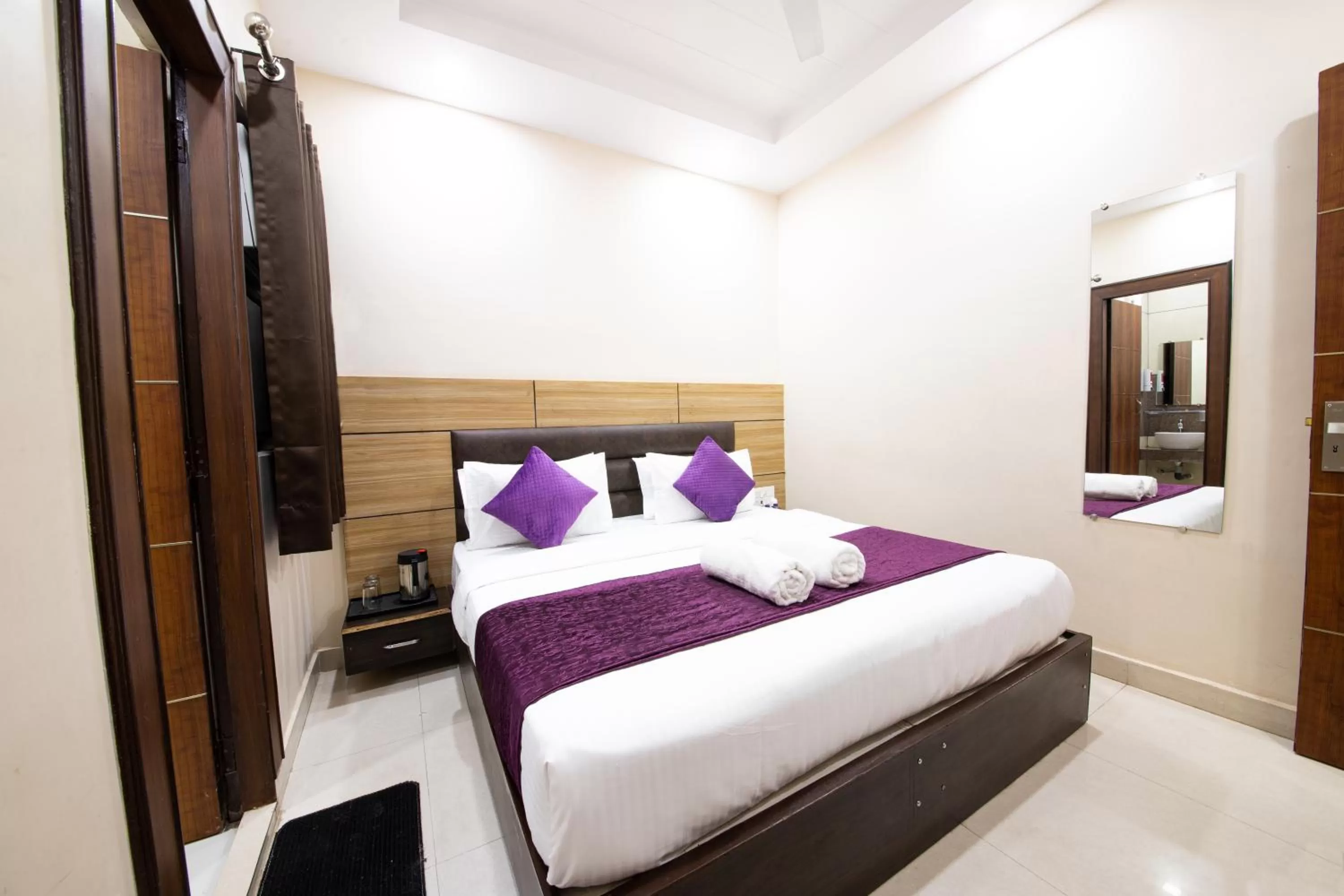 Bed in Perfectstayz Value Dwarkesh - Hotel Near Haridwar Railway station