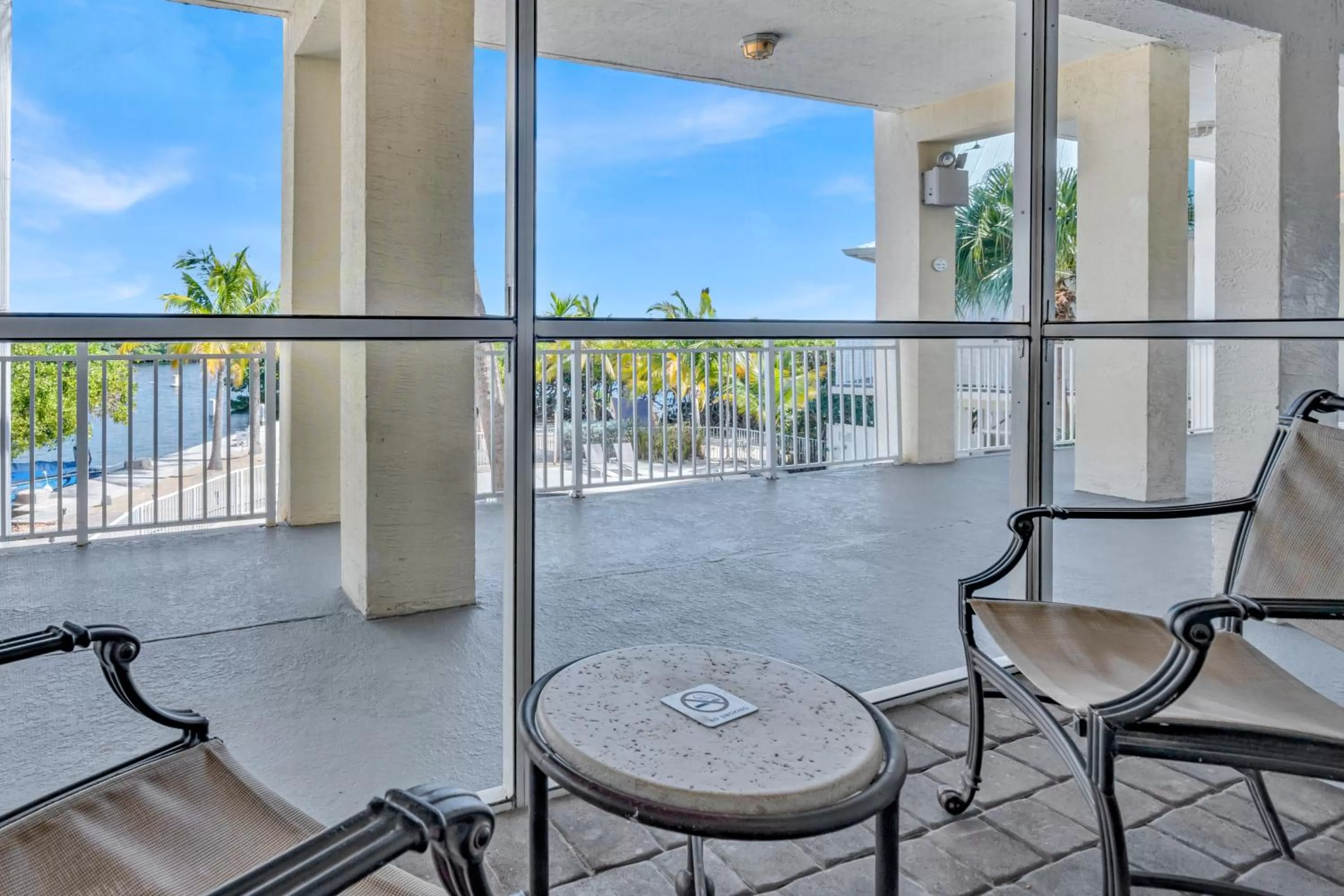 Patio in Dove Creek Resort & Marina, Trademark Collection by Wyndham