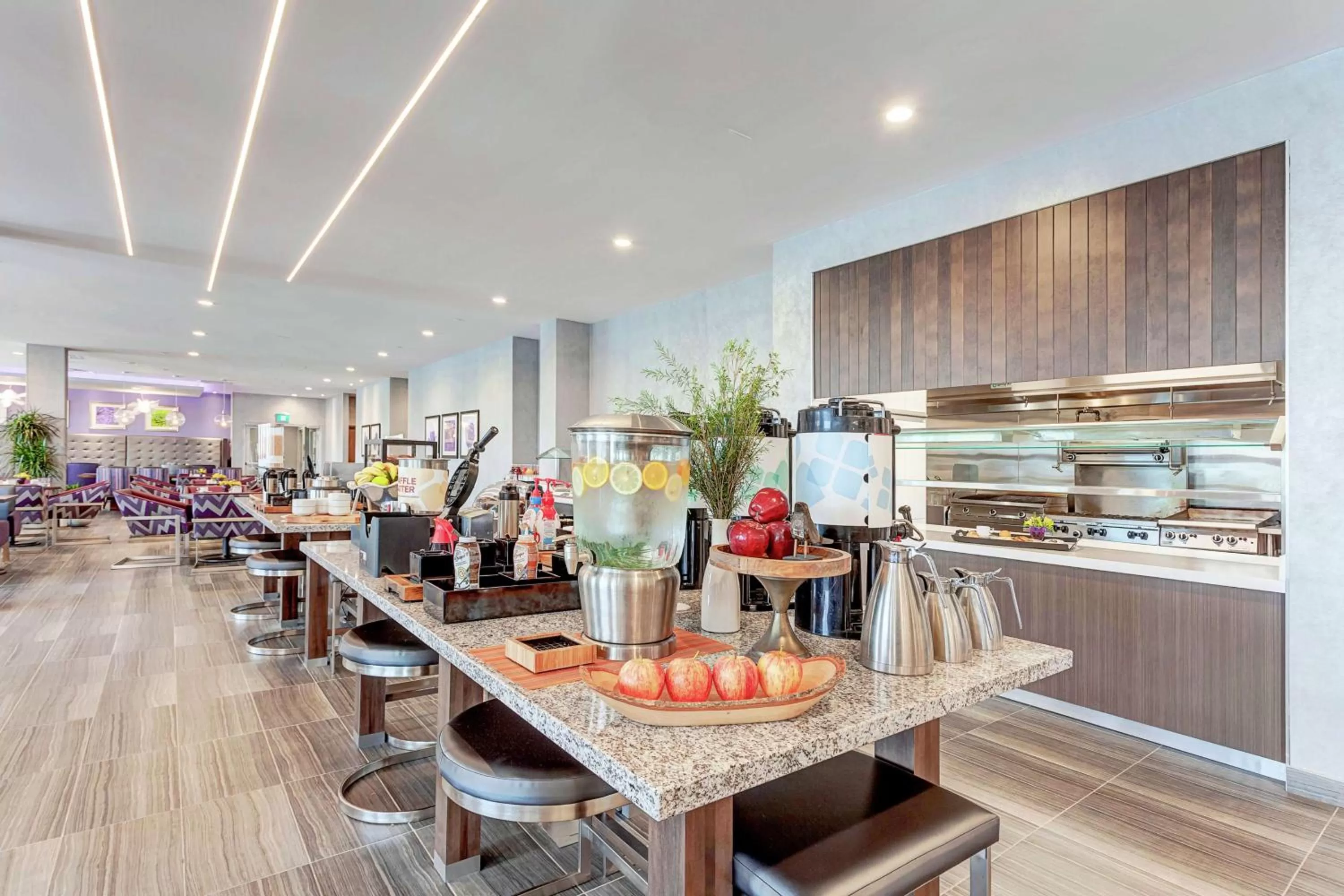 Breakfast in Hilton Garden Inn Toronto/Brampton West, Ontario, Canada