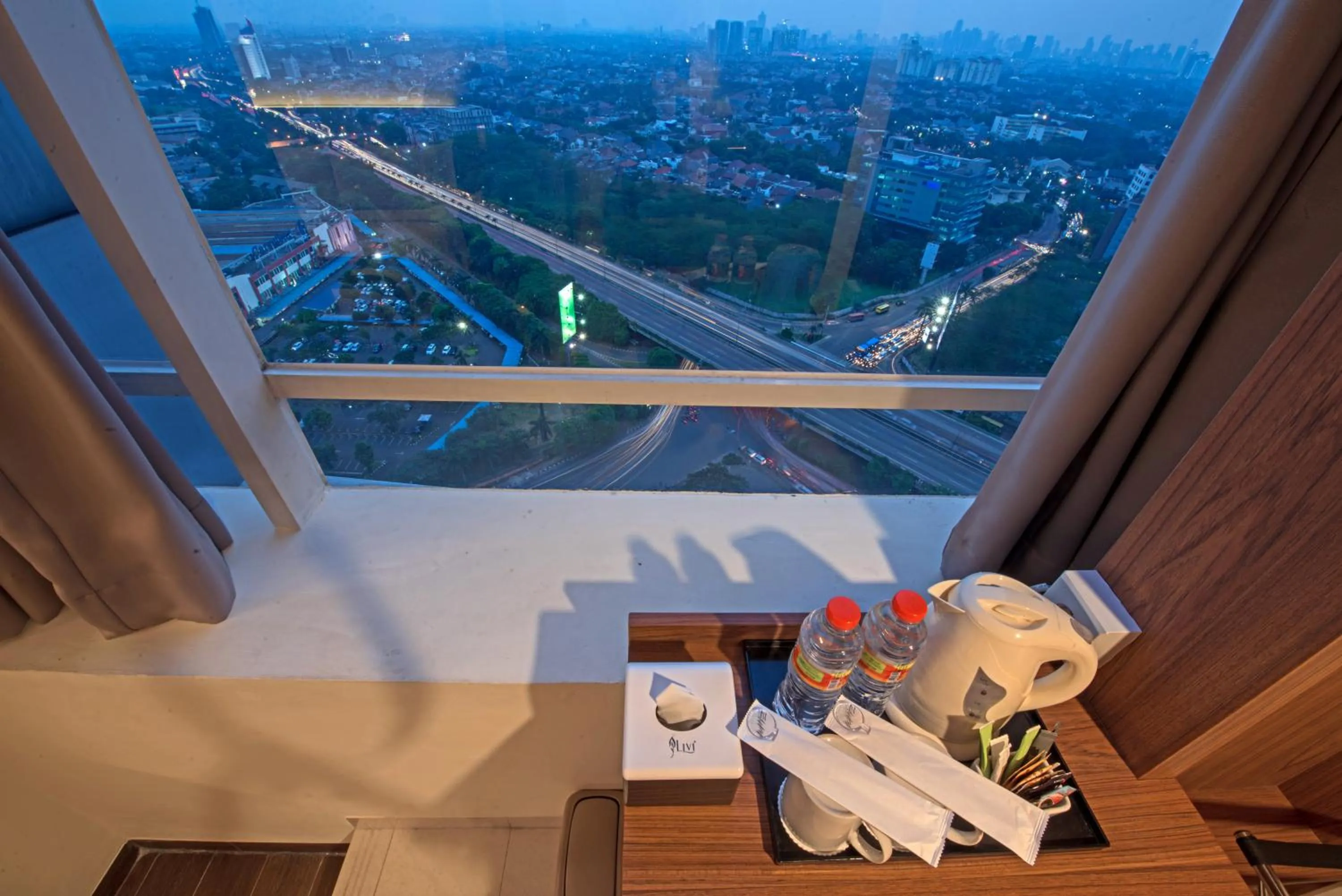 City view in Grand Whiz Poins Simatupang Jakarta