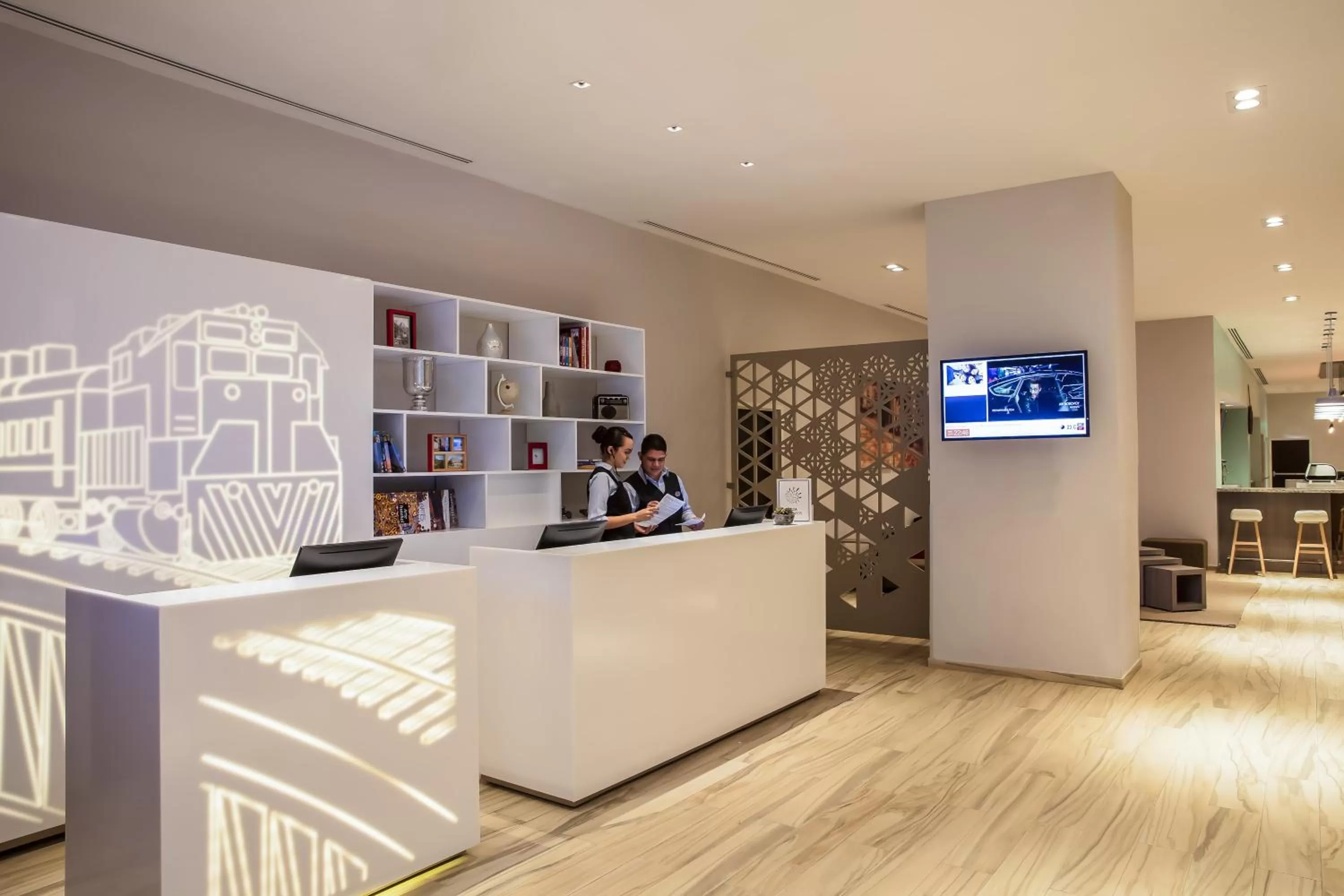 Lobby or reception in Fiesta Inn Los Mochis